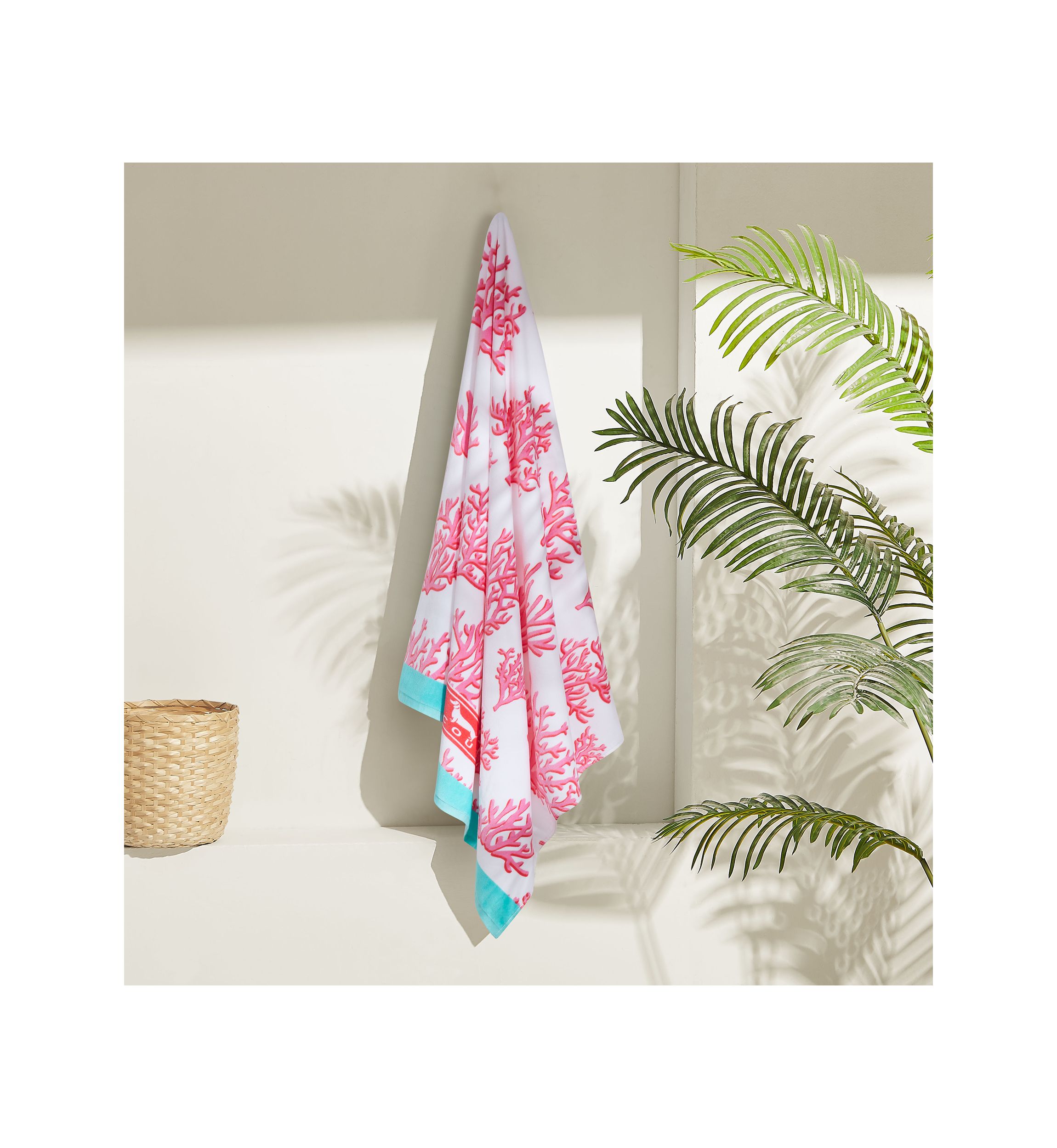 Floral Reef Beach/Pool Towel