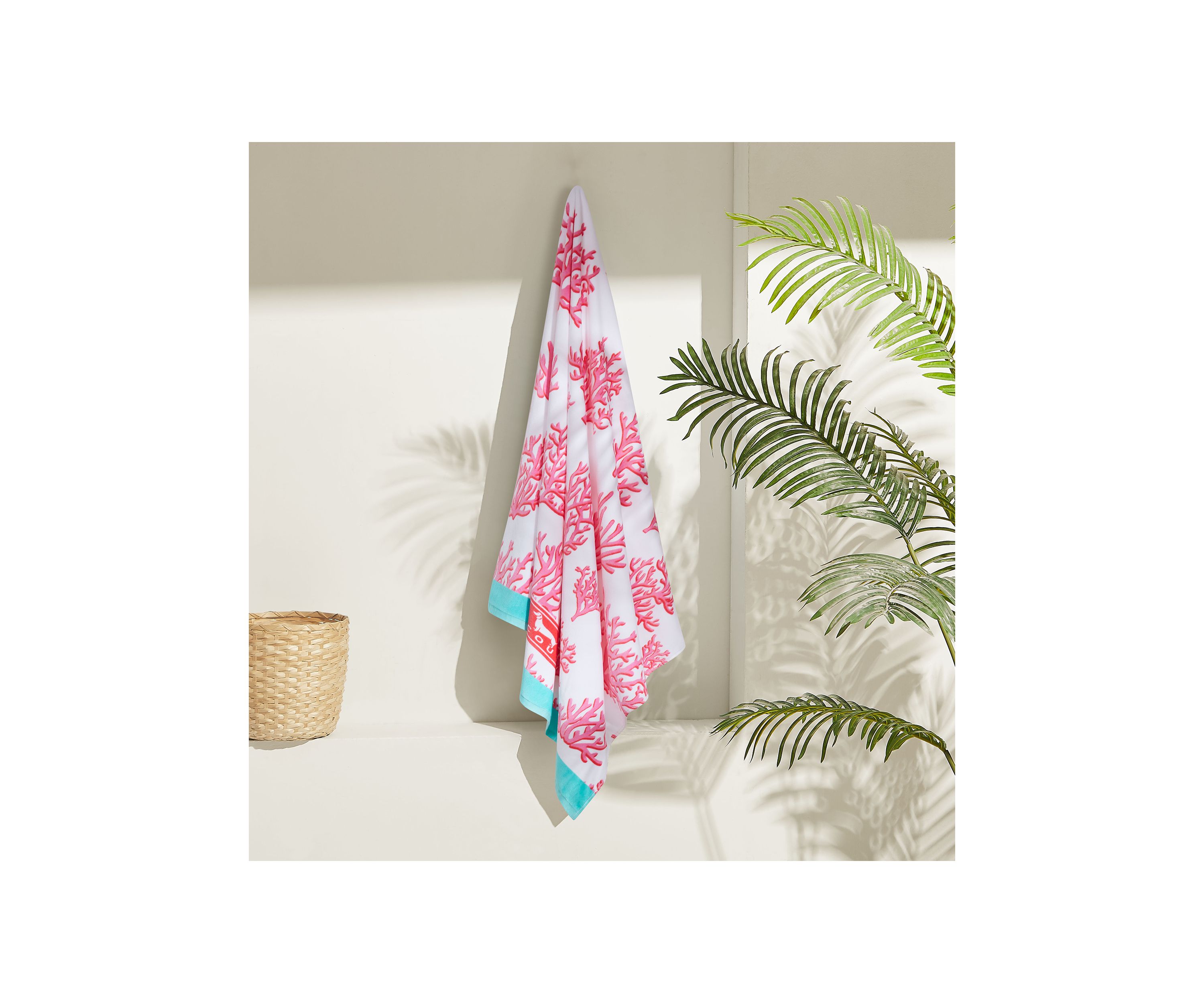 Floral Reef Beach/Pool Towel