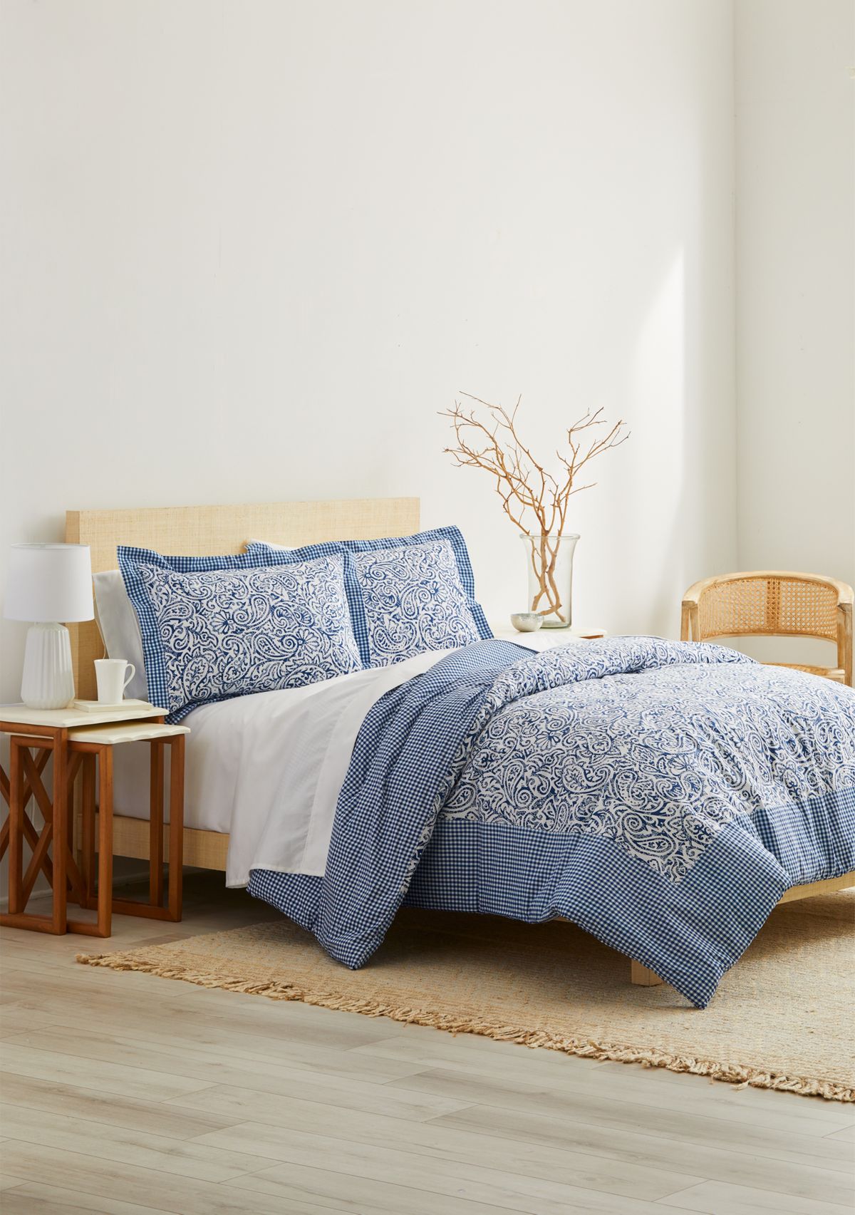 Honey Blue Blue Comforter Set