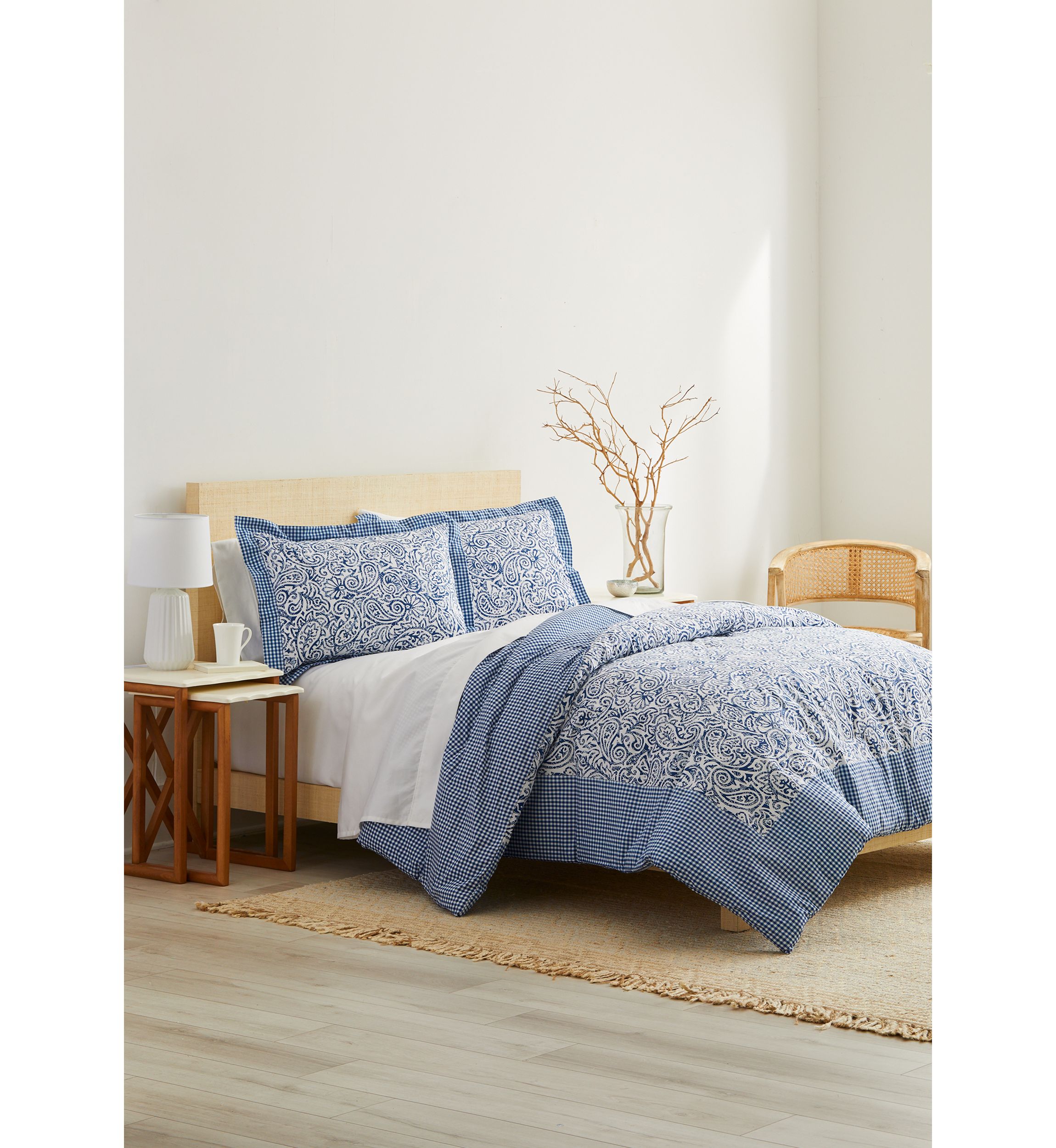 Honey Blue Blue Comforter Set