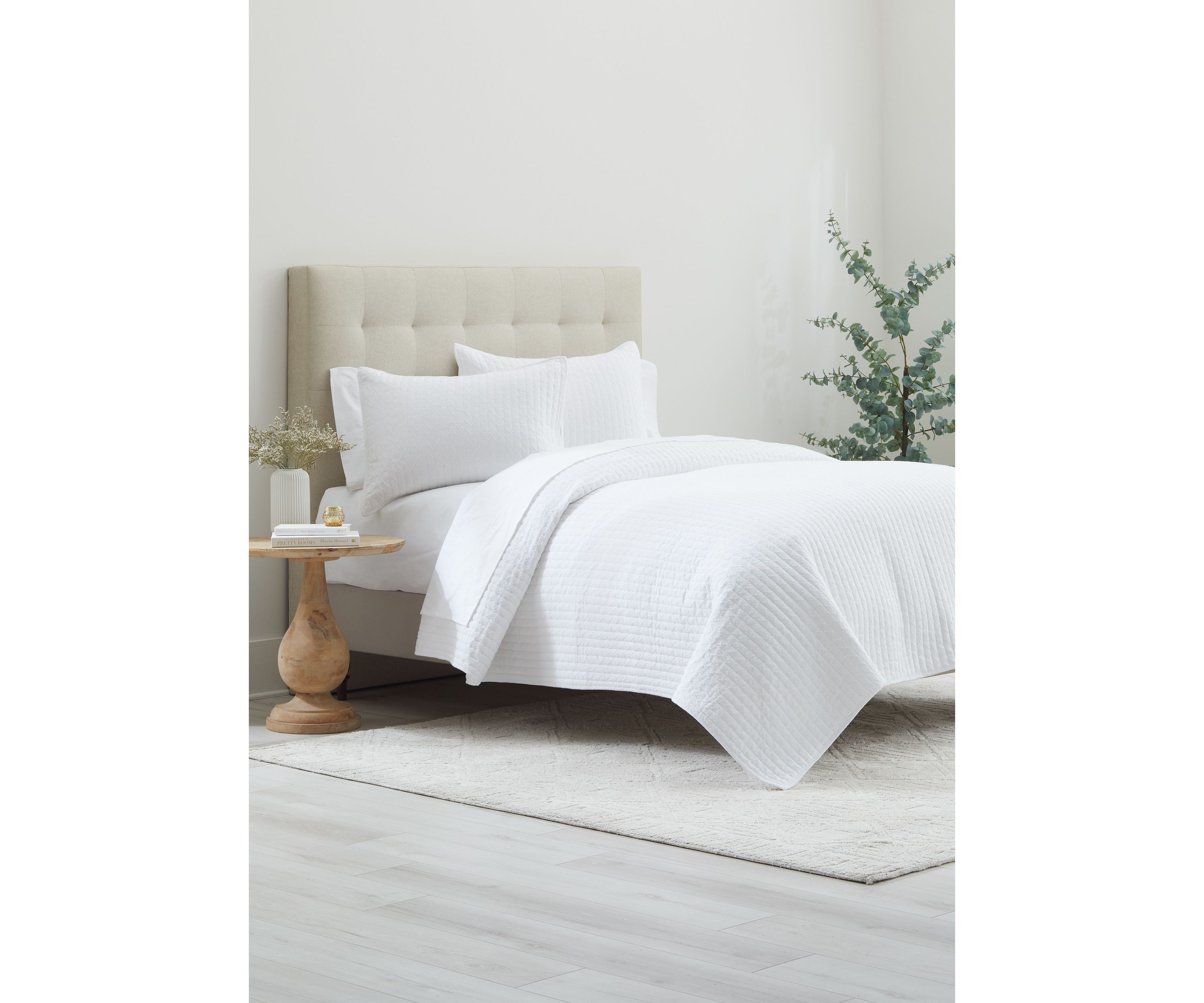 Bleached Tees 3-Piece Cotton Quilt Set