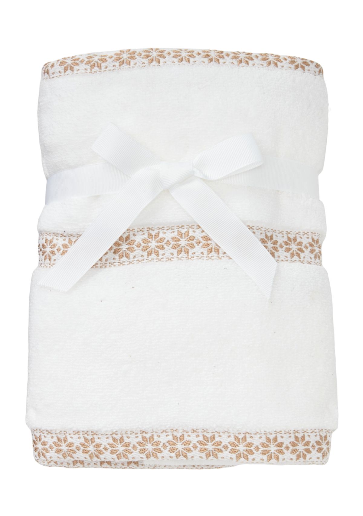 Fair Isle Holiday Hand Towels - 2 Pack