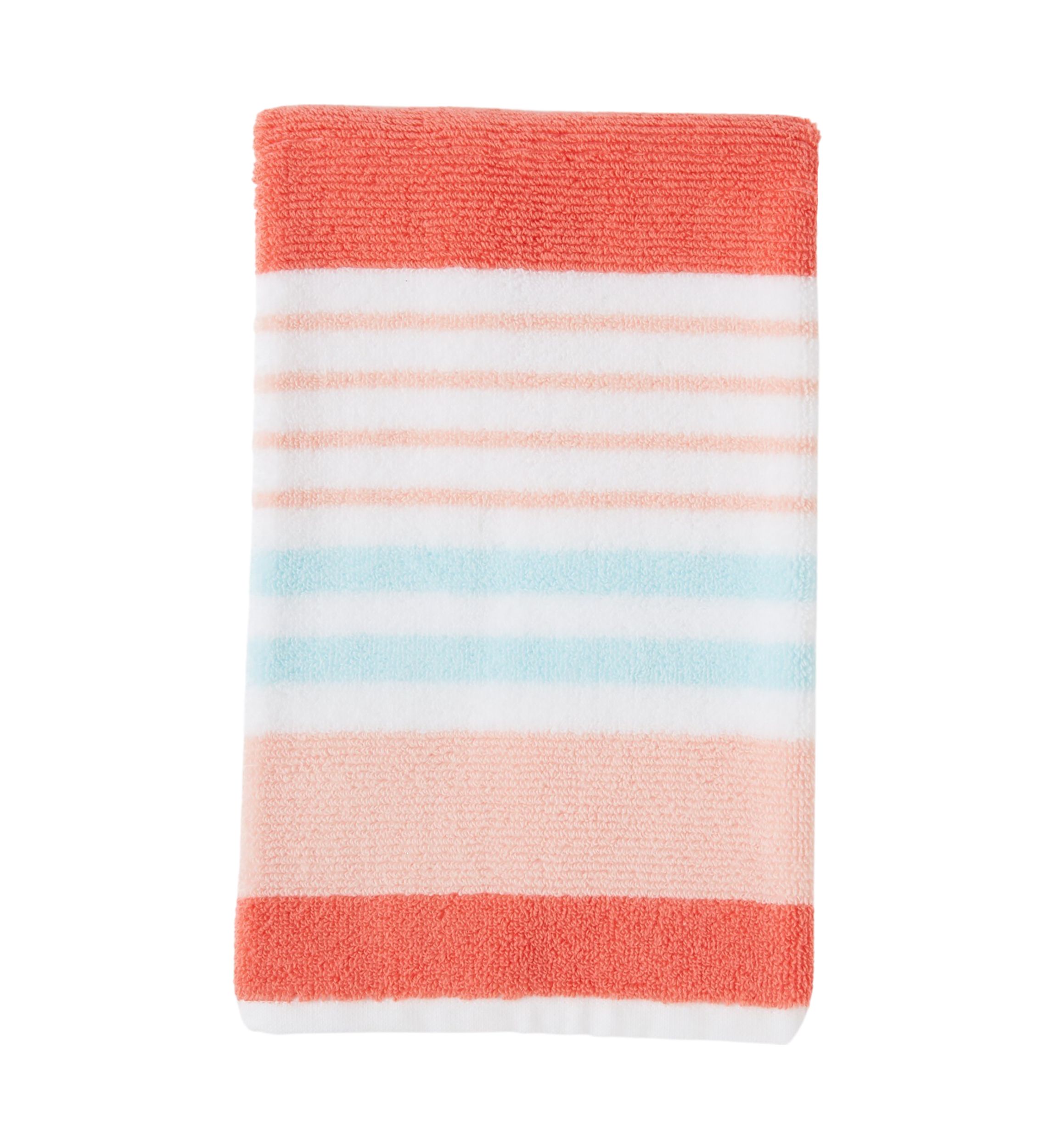 Coastal Kelby Coral Melon Bath Towel