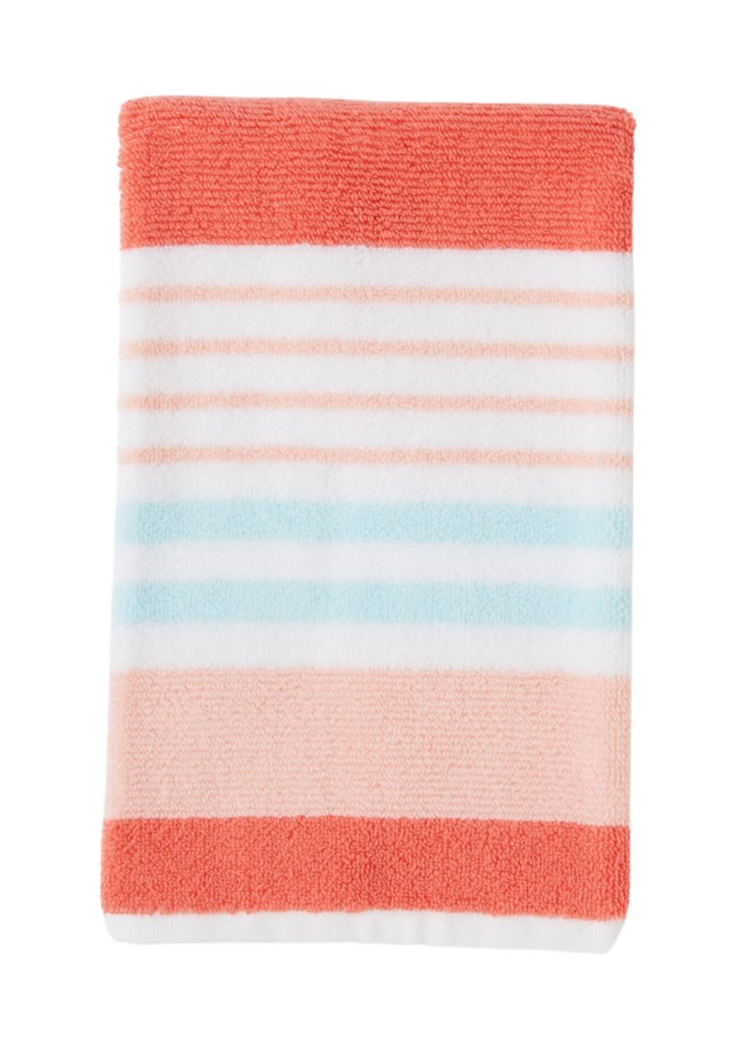 Coastal Kelby Coral Melon Bath Towel