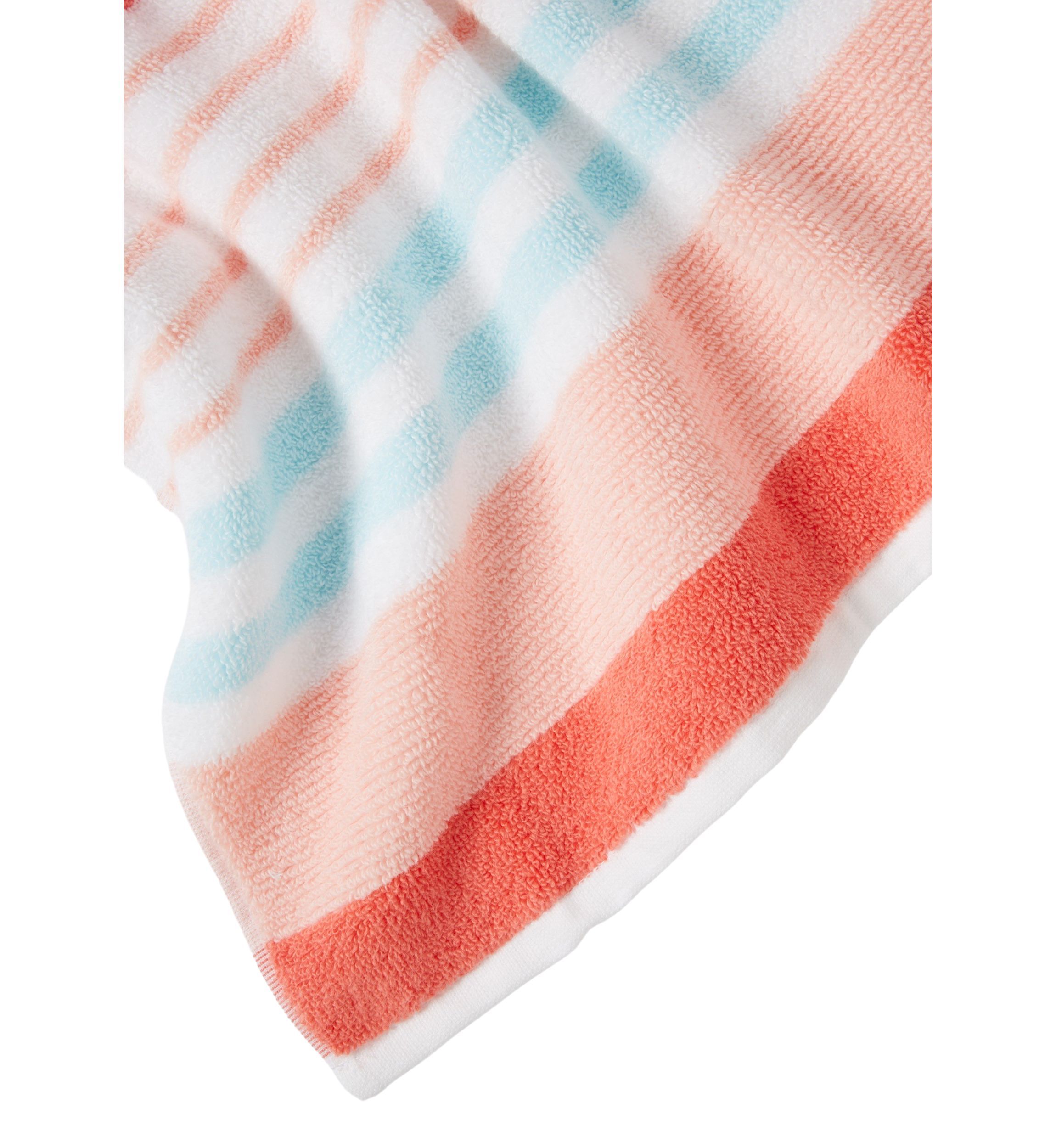 Coastal Kelby Coral Melon Bath Towel