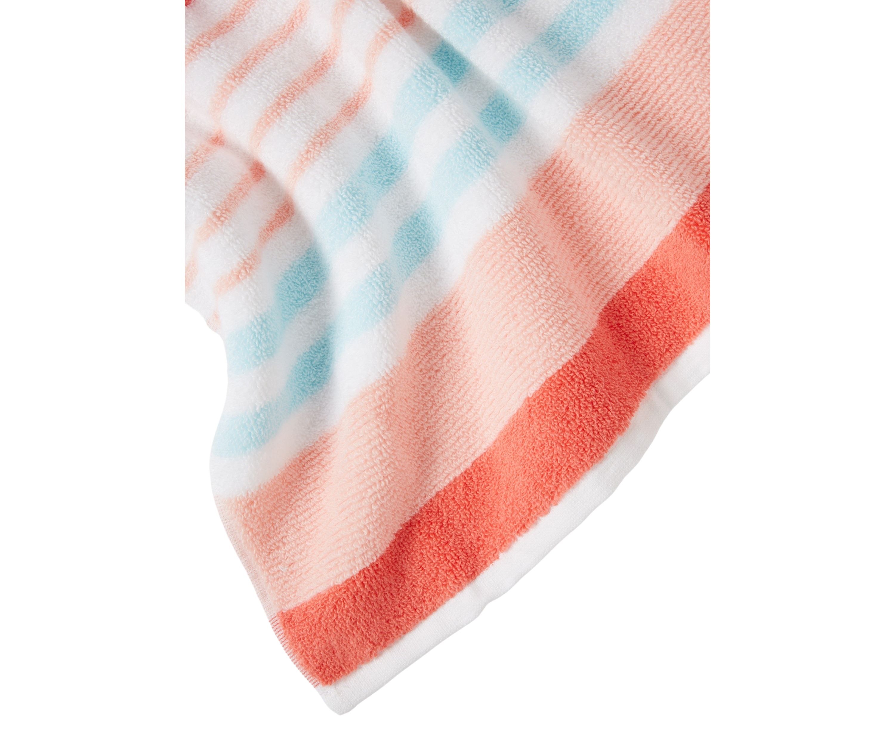 Coastal Kelby Coral Melon Bath Towel