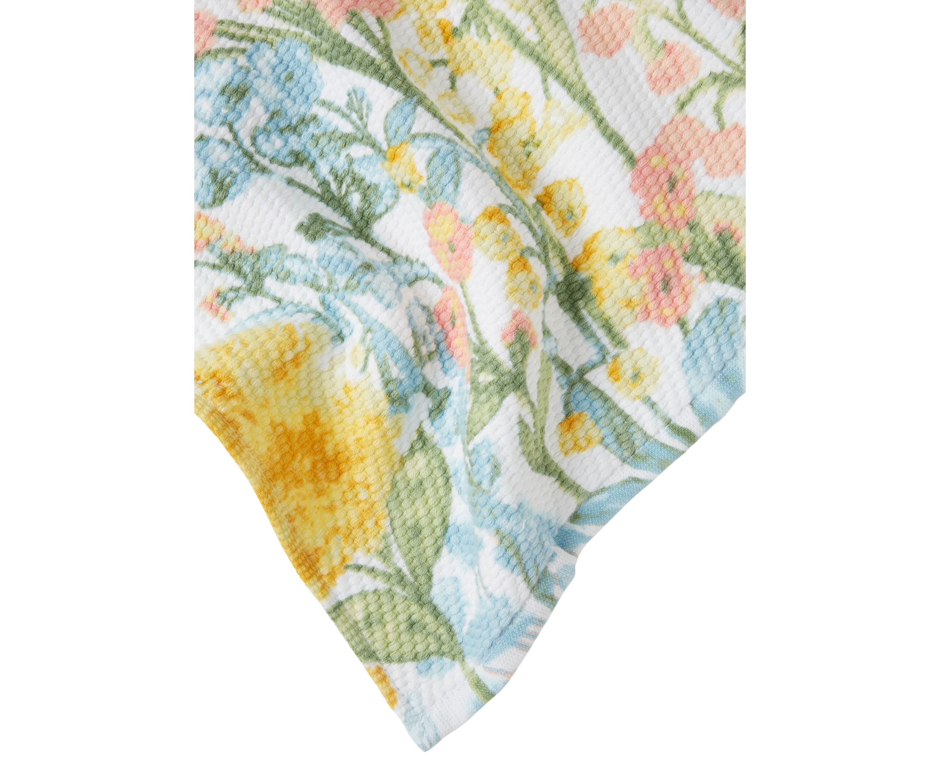Everyday Wild Blooms Printed Hand Towel