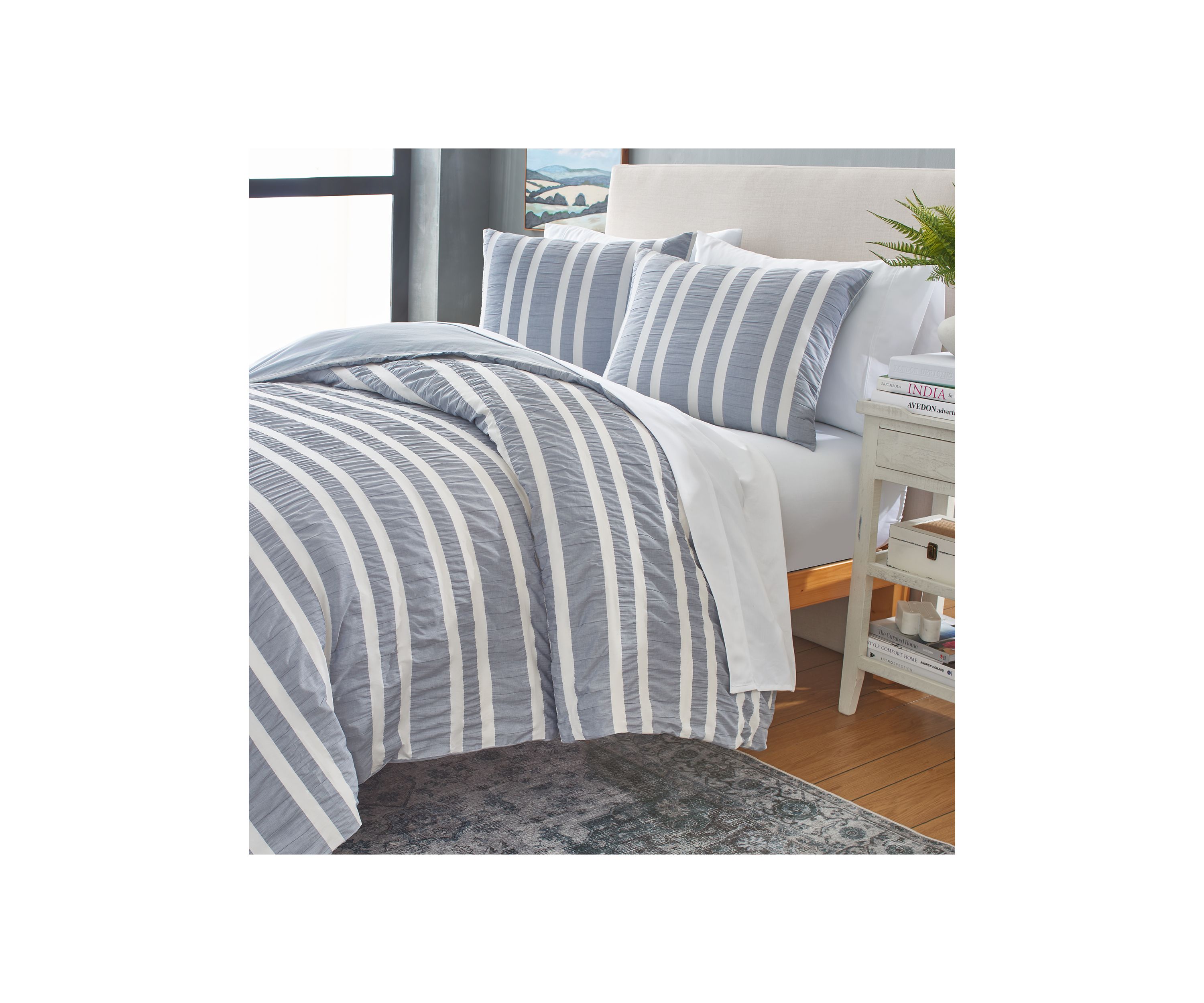 Beonica Seersucker Comforter Set