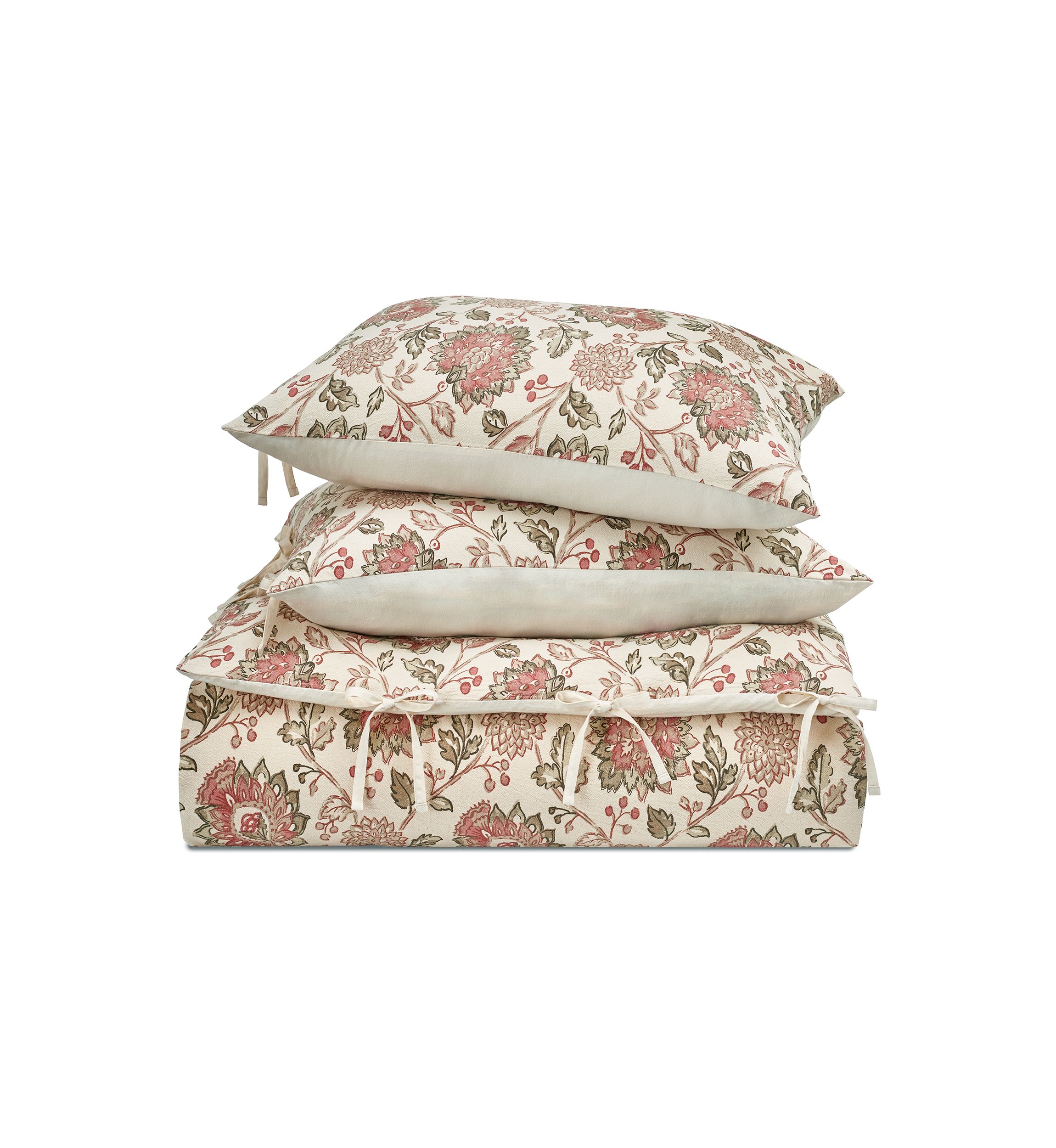 Blue Painted Jacobean Comforter