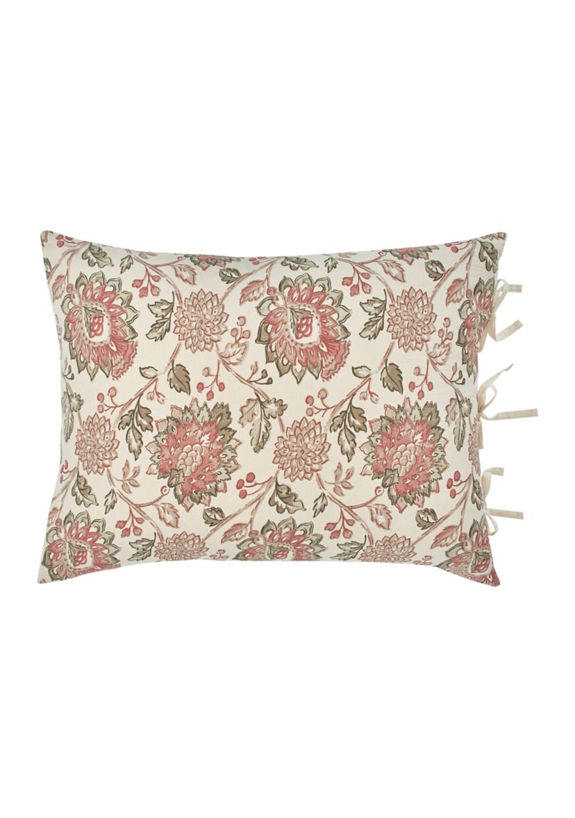 Blue Painted Jacobean Comforter