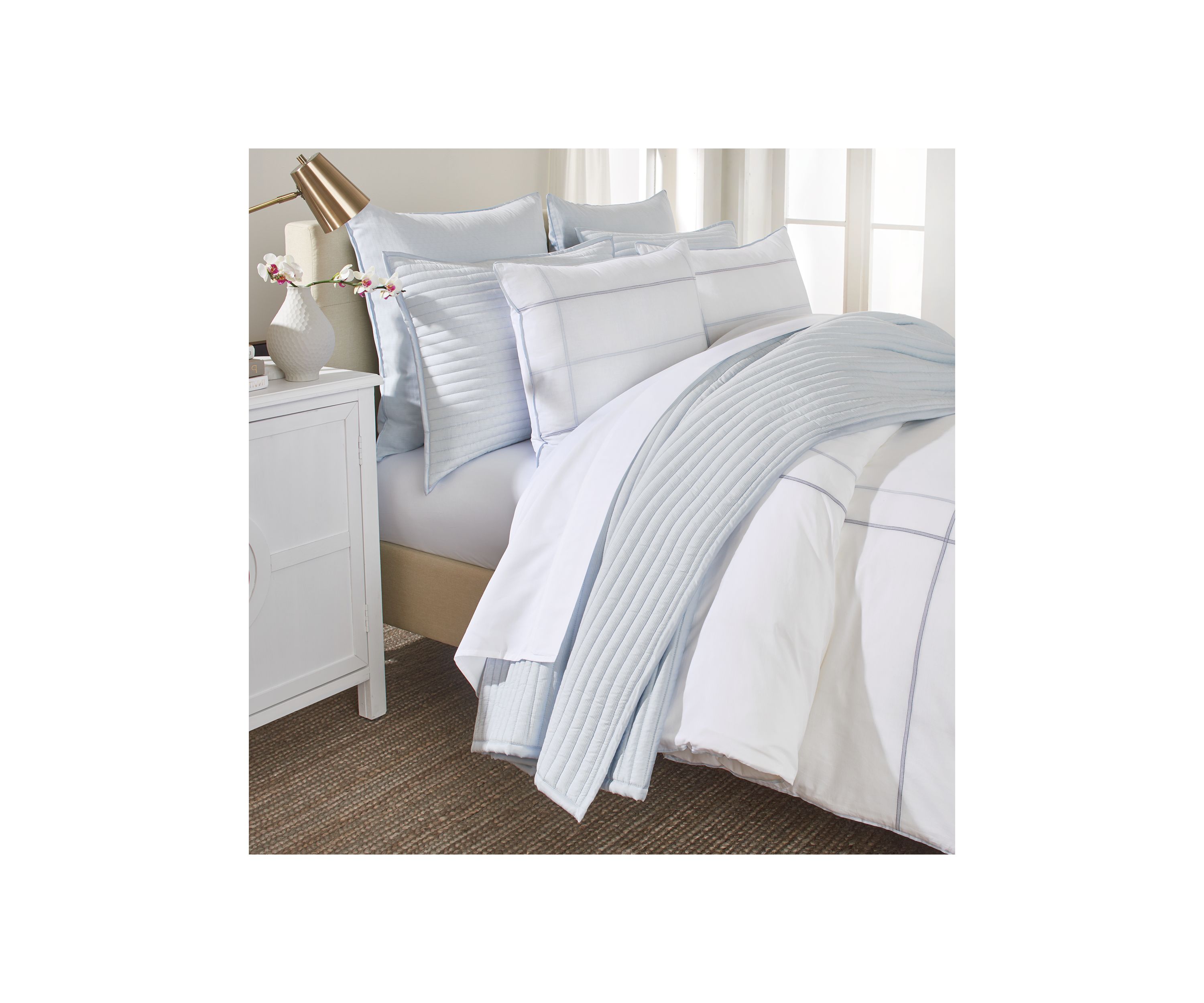 Interlock Plaid Comforter Set