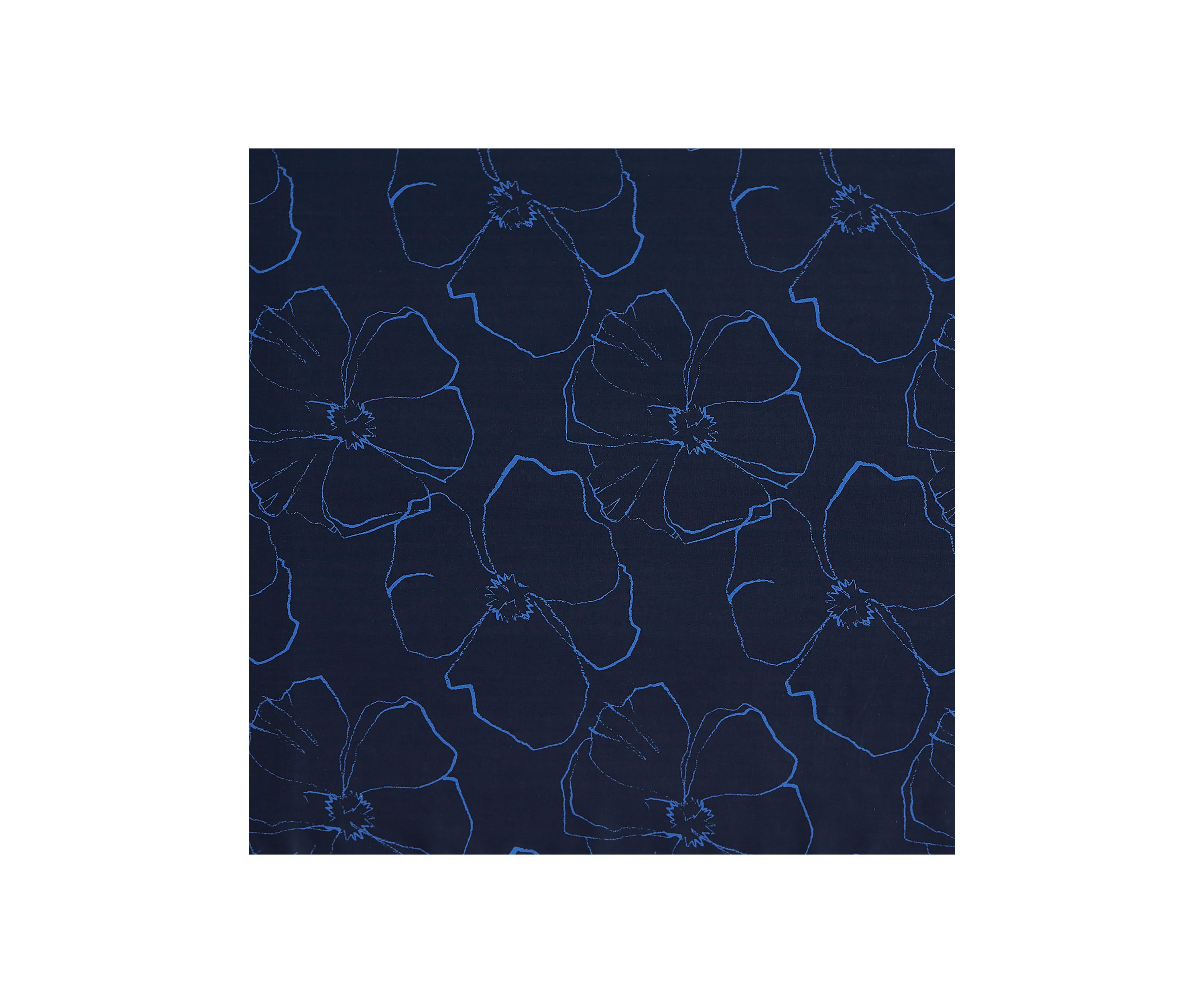 Indigo Floral Comforter
