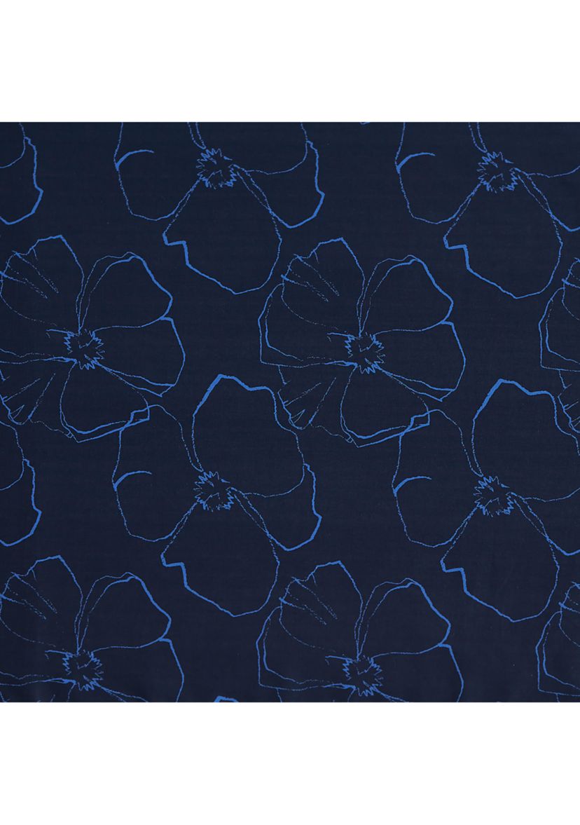 Indigo Floral Comforter