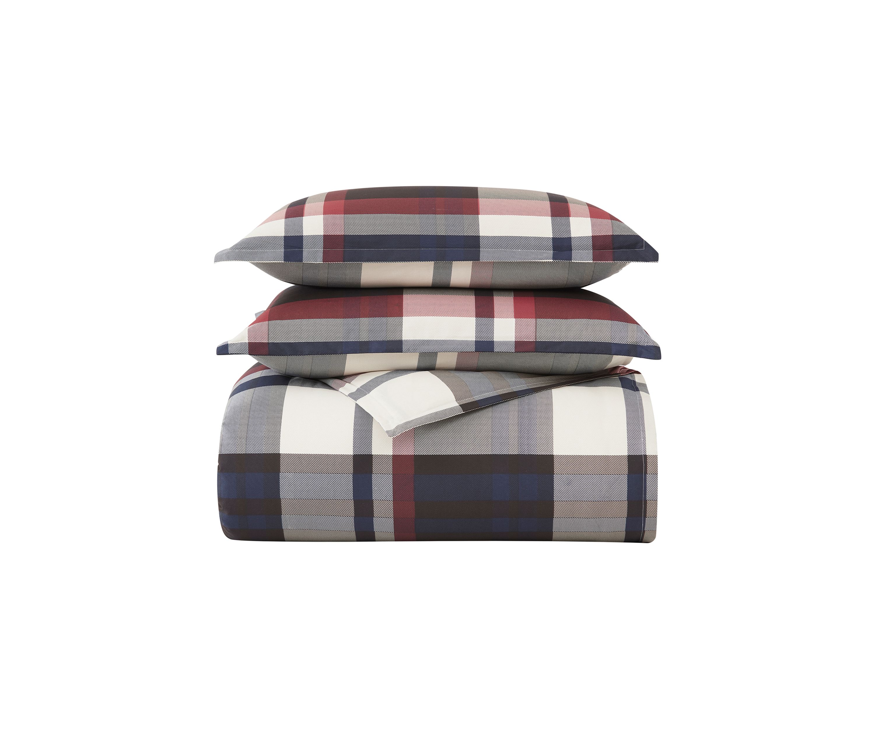Forest Twill Plaid Comforter Set