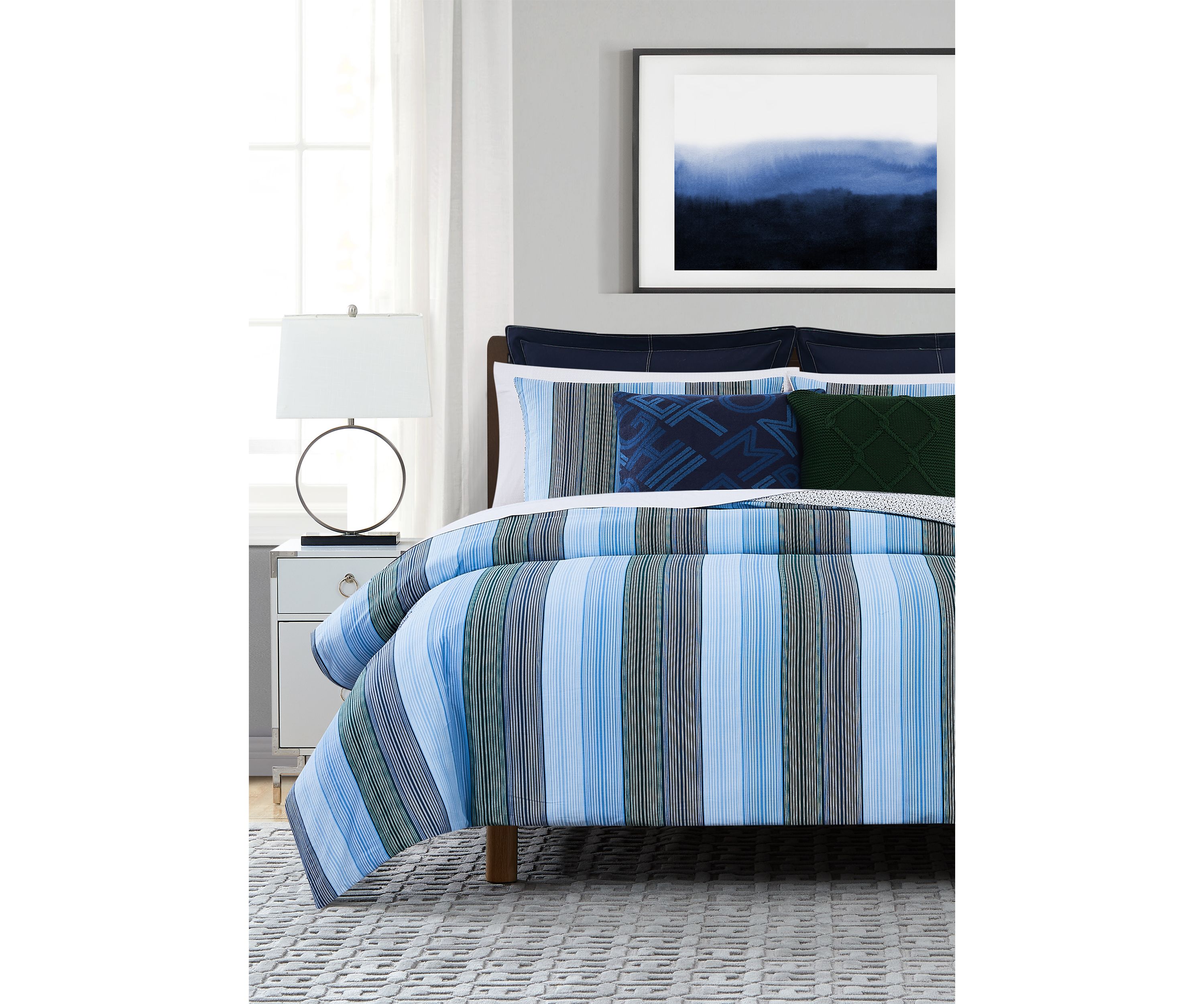 Explorer Stripe Comforter Set