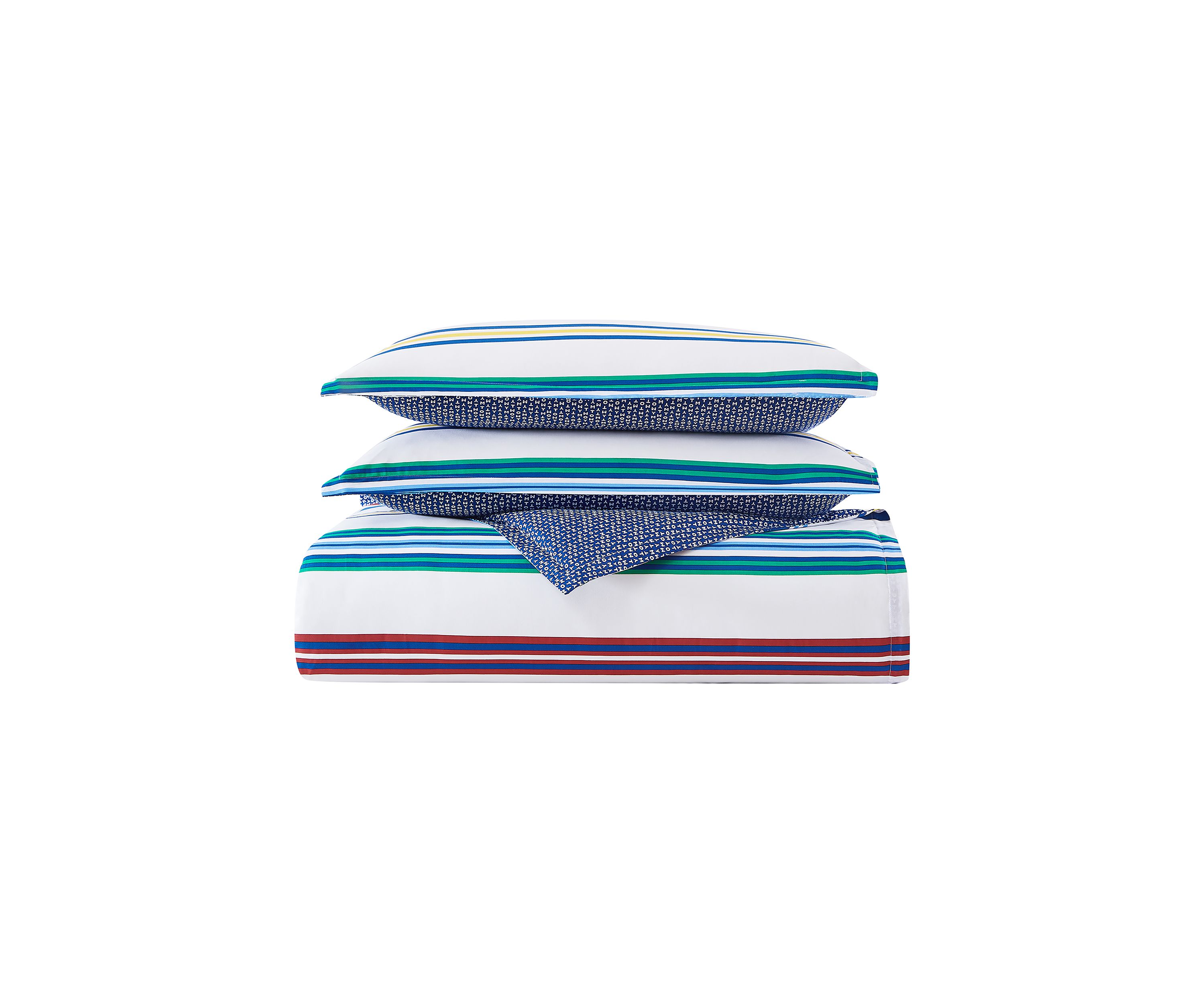 Multi Stripe Comforter Set