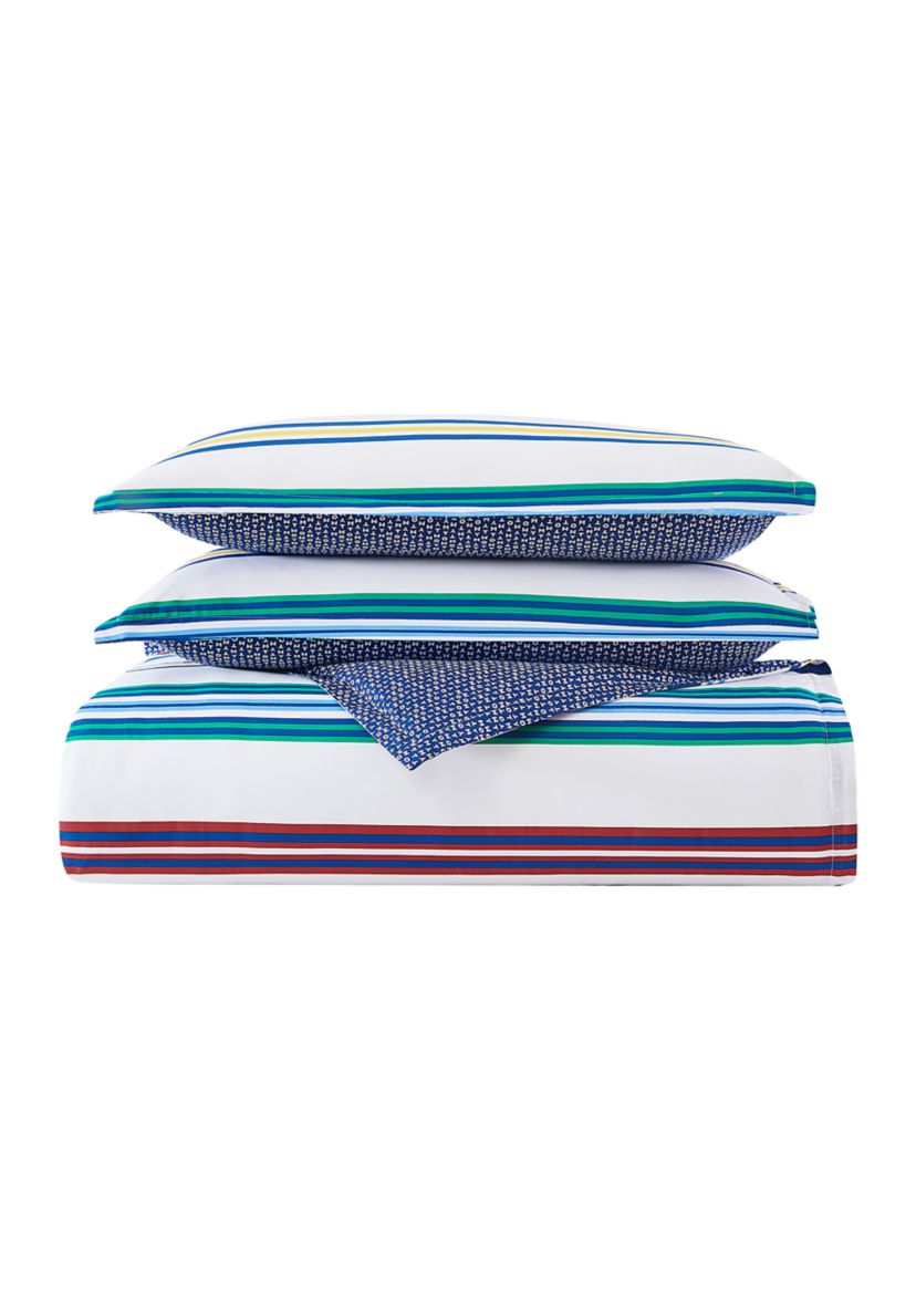 Multi Stripe Comforter Set
