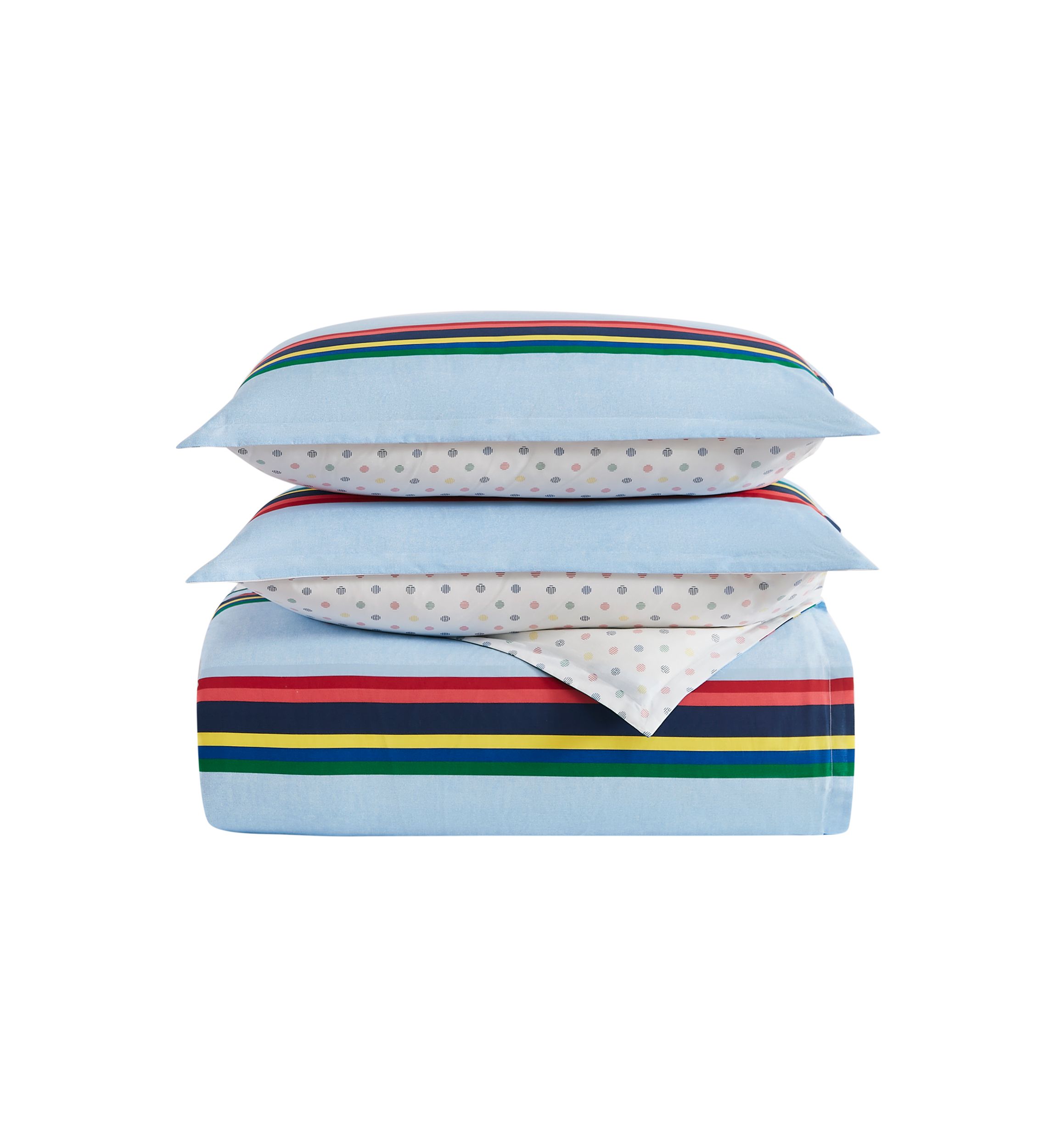 Ribbon Stripe Comforter Set