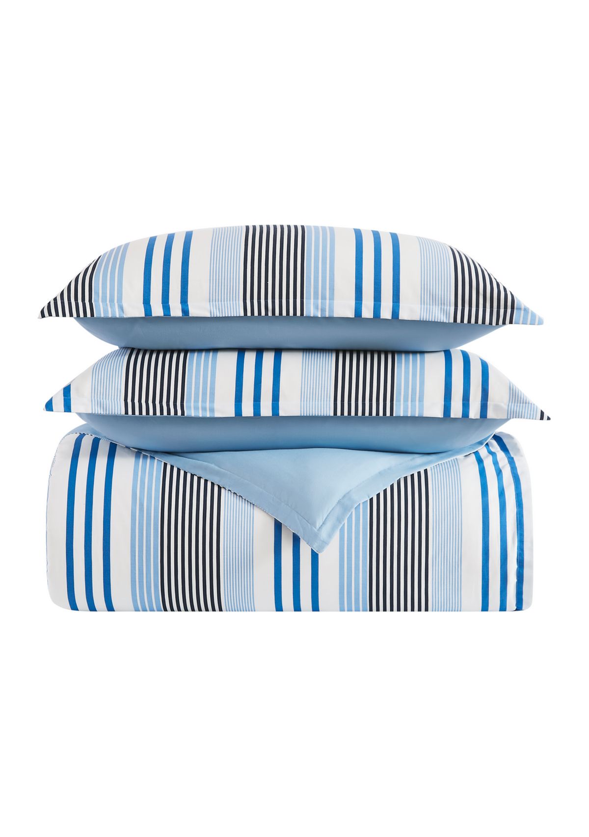 Shirting Stripe Comforter Set