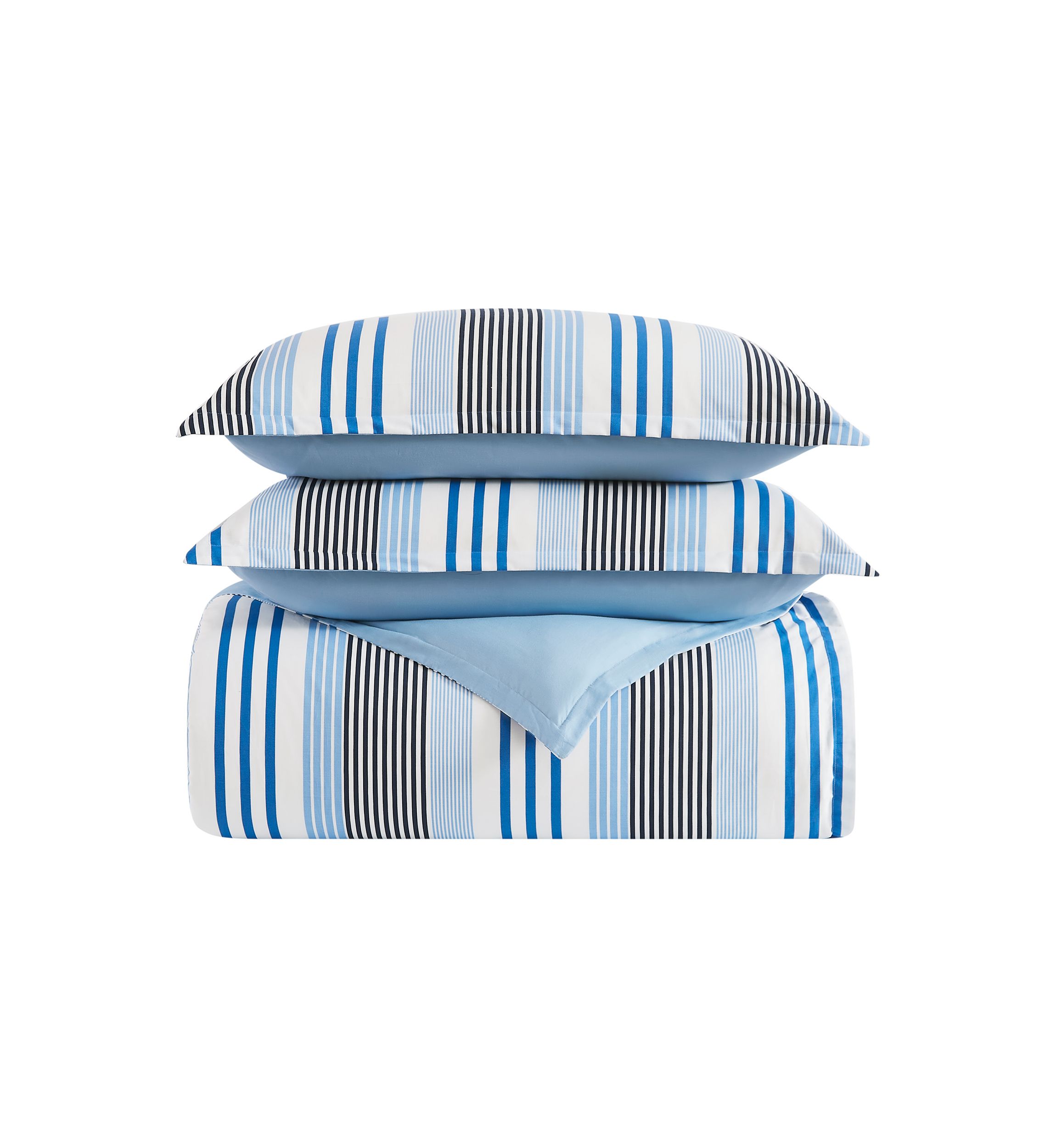 Shirting Stripe Comforter Set