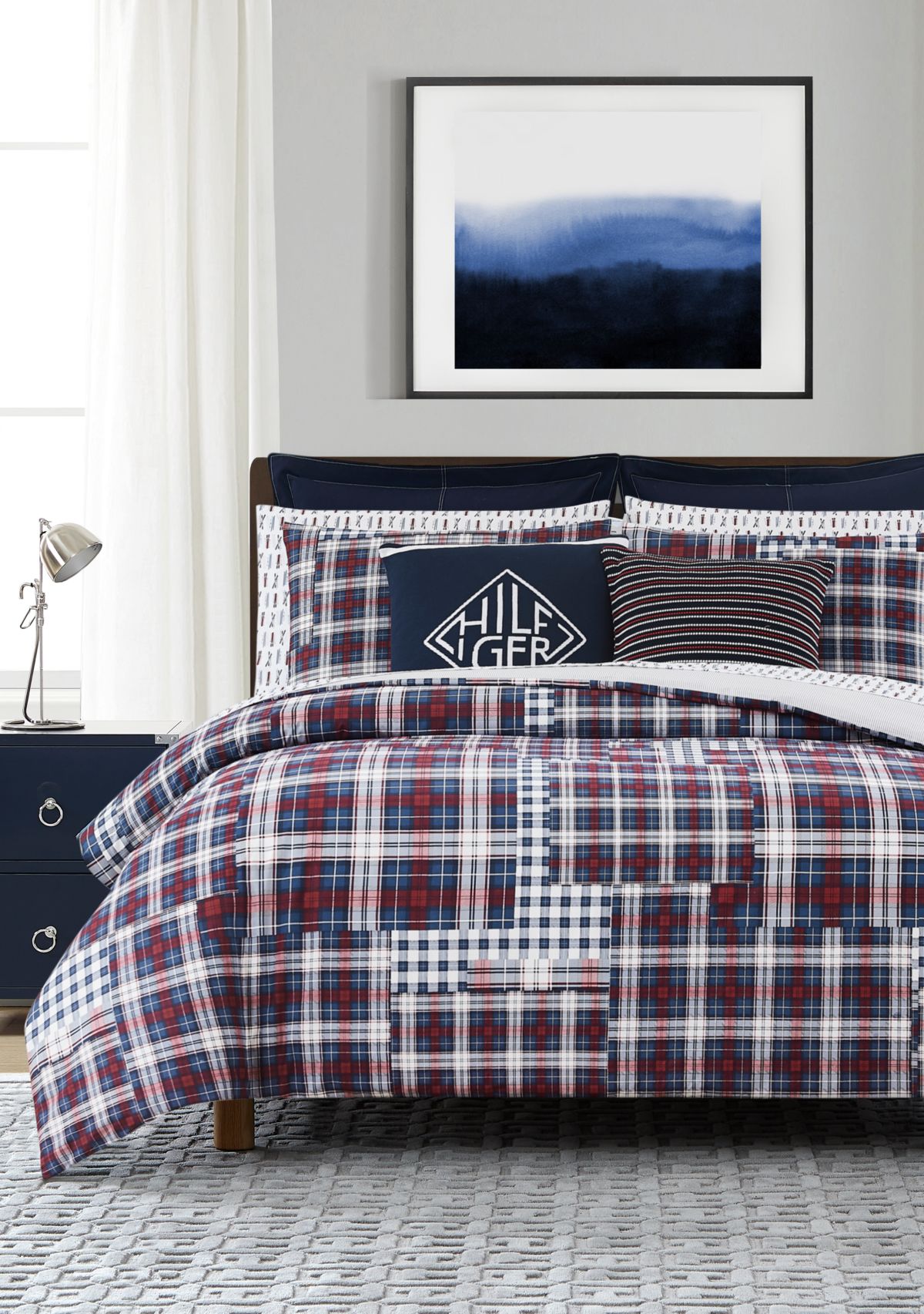 Tartan Comforter Set