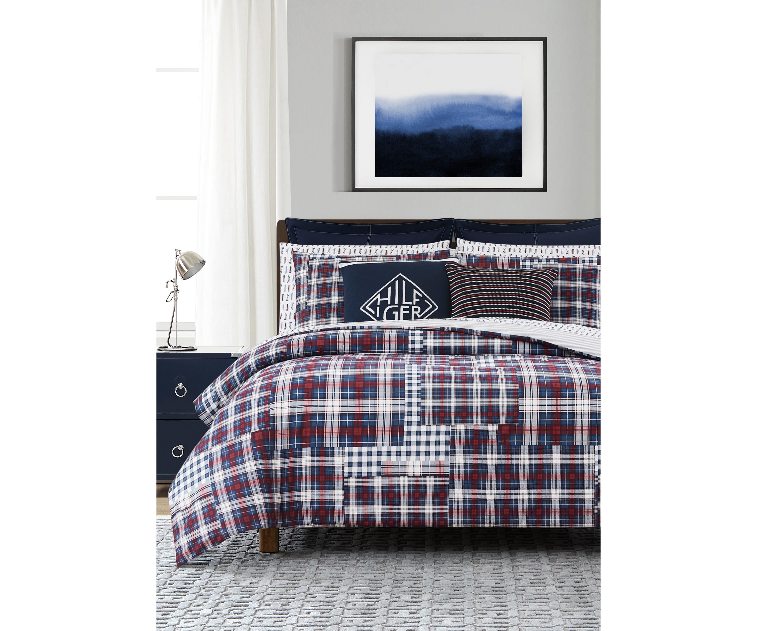 Tartan Comforter Set