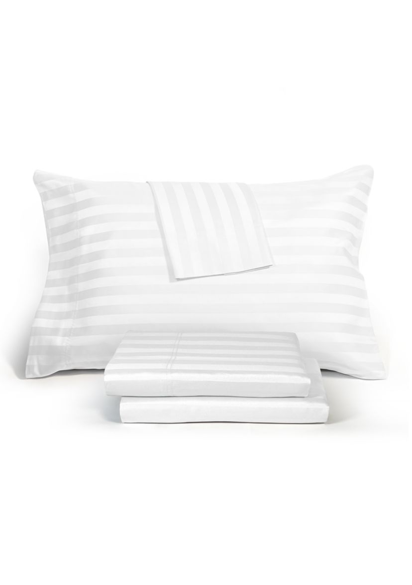 1200 Thread Count Cotton Rich Stripe Sheet Set