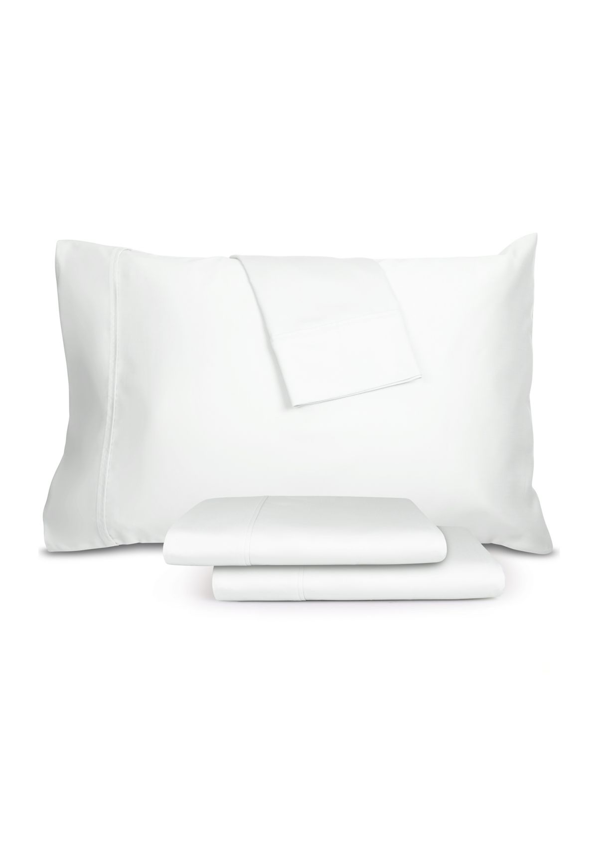 1000 Thread Count 4 Piece Solid Sheet Set