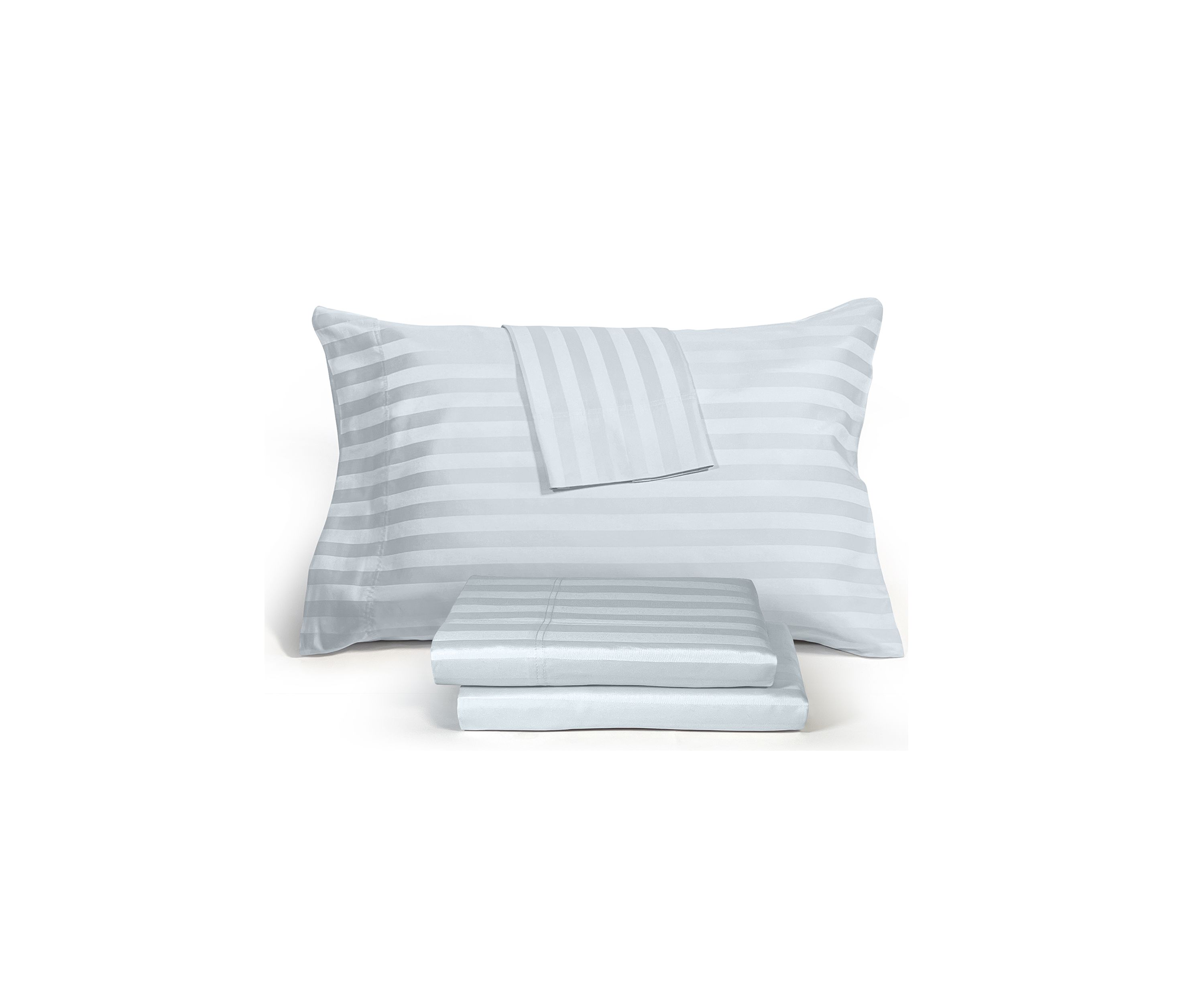 1200tc Sateen Stripe Sheet Set
