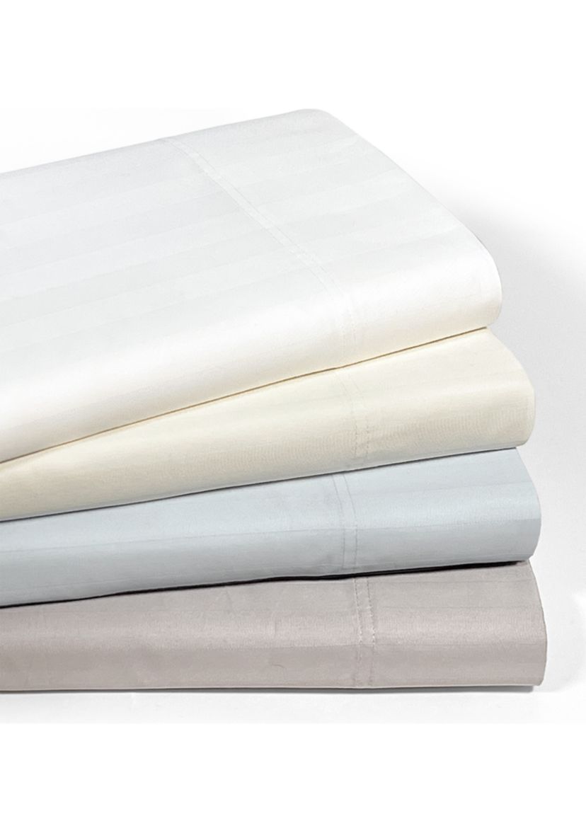 1200tc Sateen Stripe Sheet Set