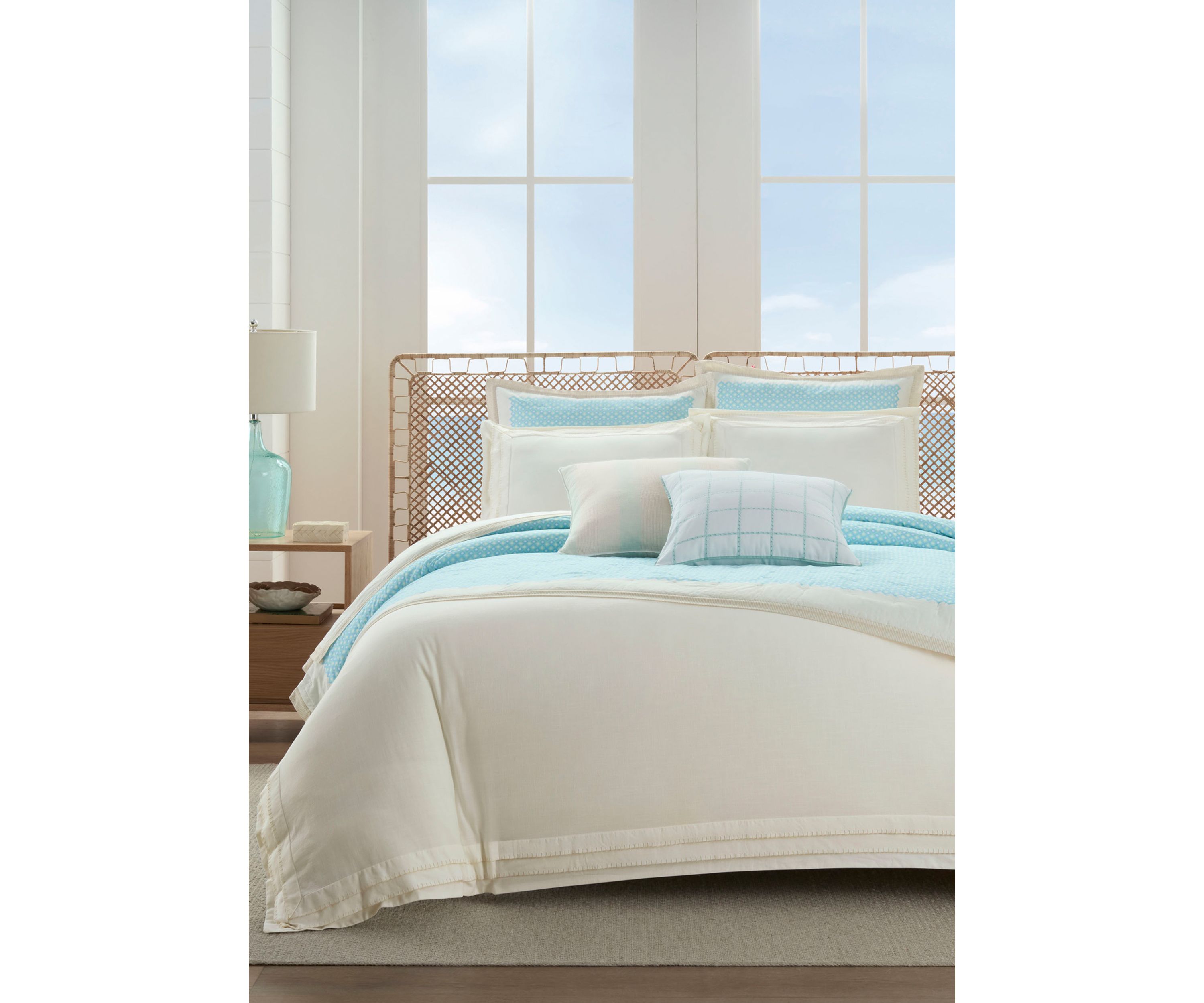 Bellweather White Comforter Set