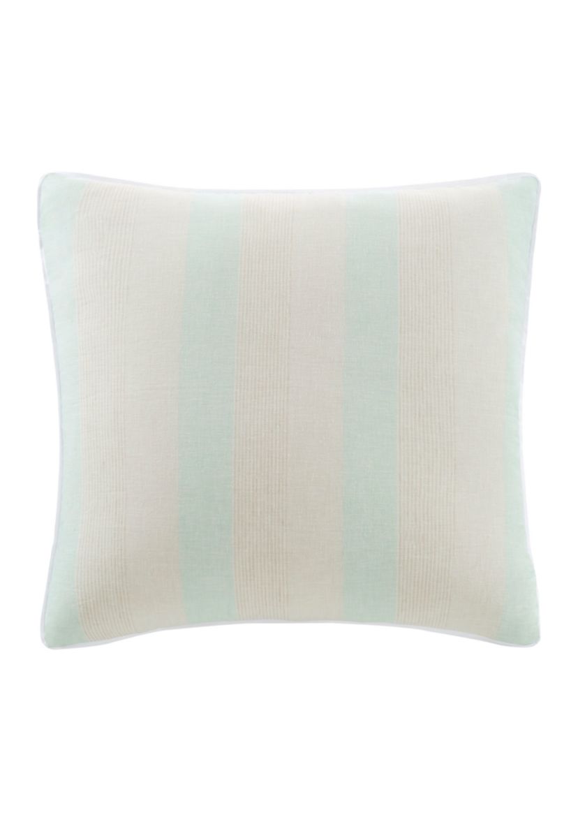  Batten Square Seafoam Decorative Pillow