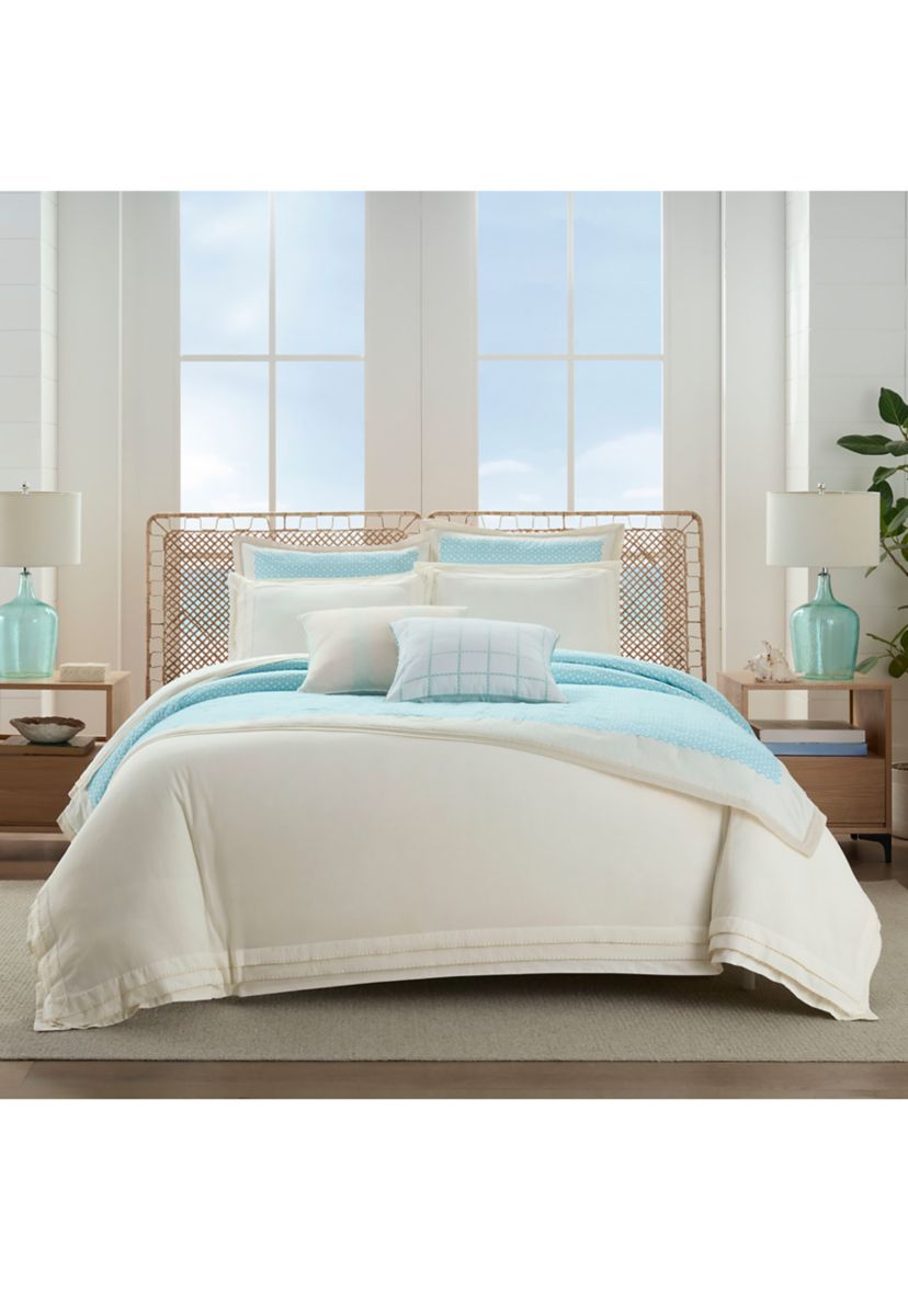  Batten Square Seafoam Decorative Pillow