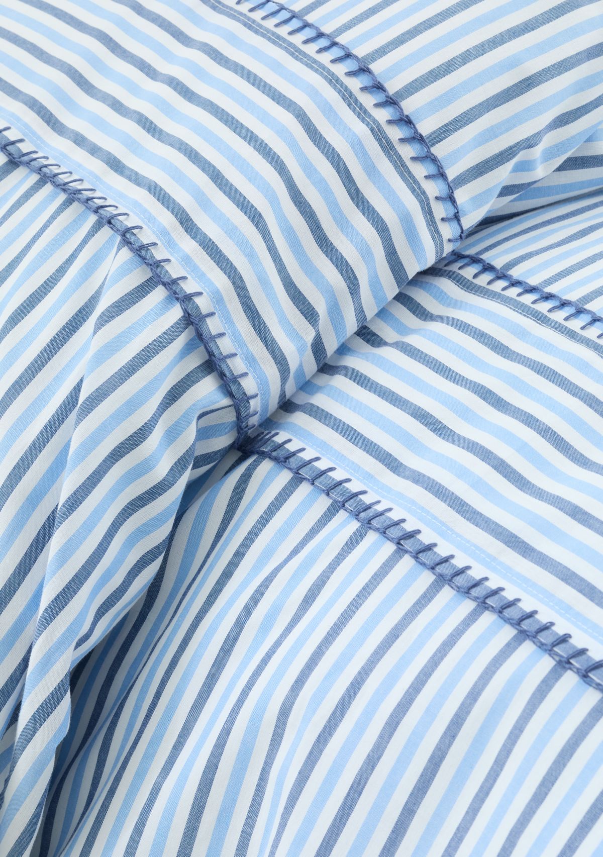 Striped Comforter and Duvet Set