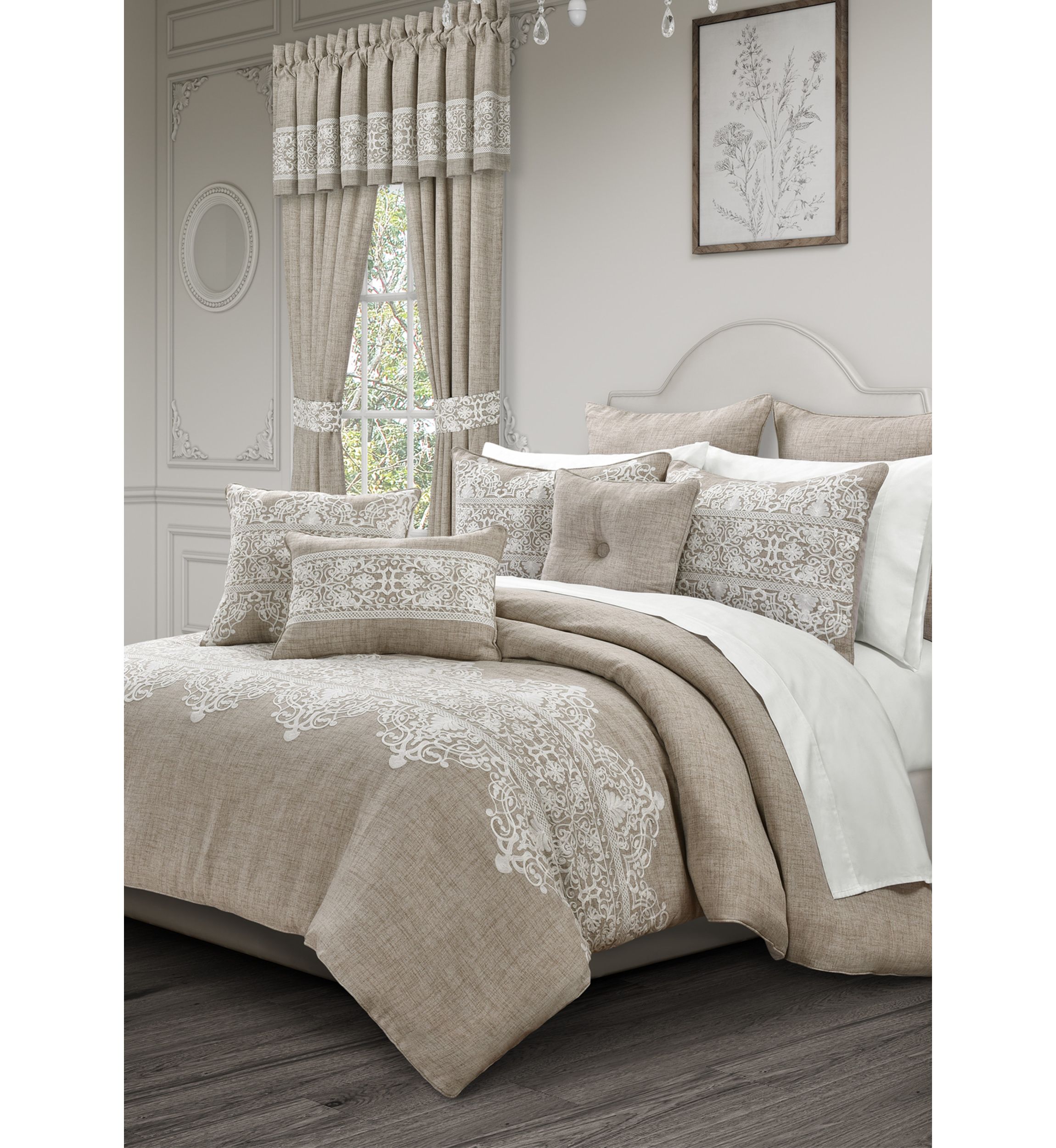 Lacey 3 Piece Comforter Set