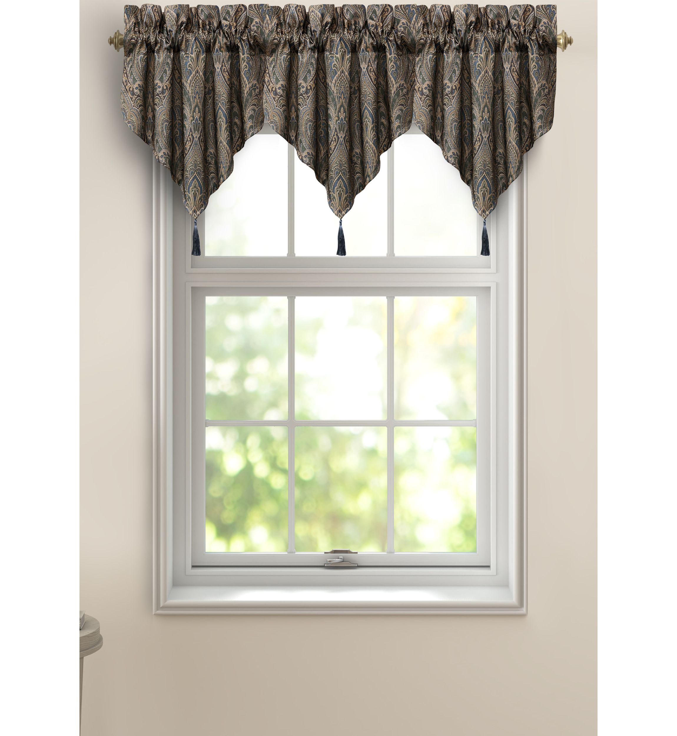 Madeline Ascot Window Valance