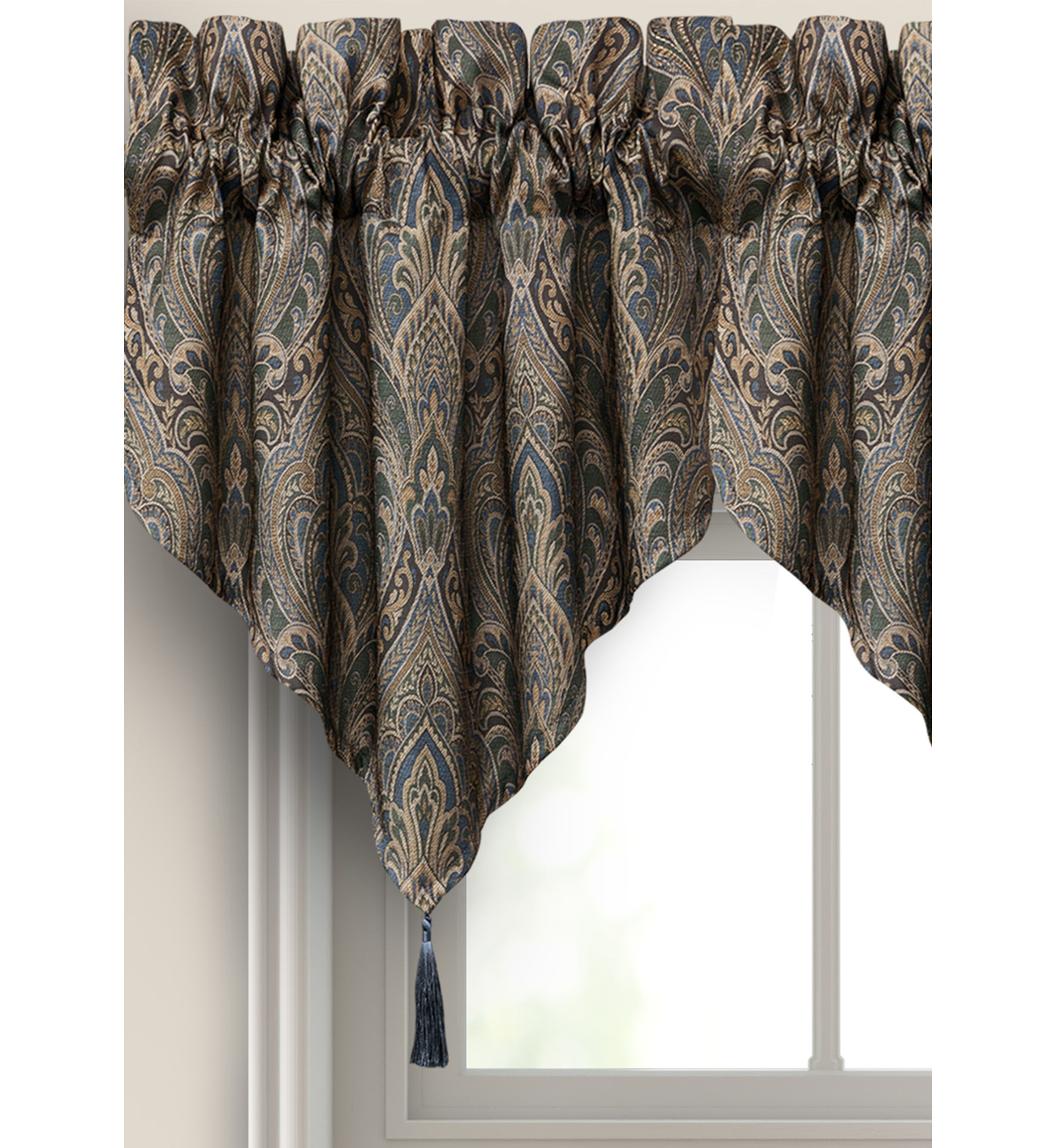 Madeline Ascot Window Valance