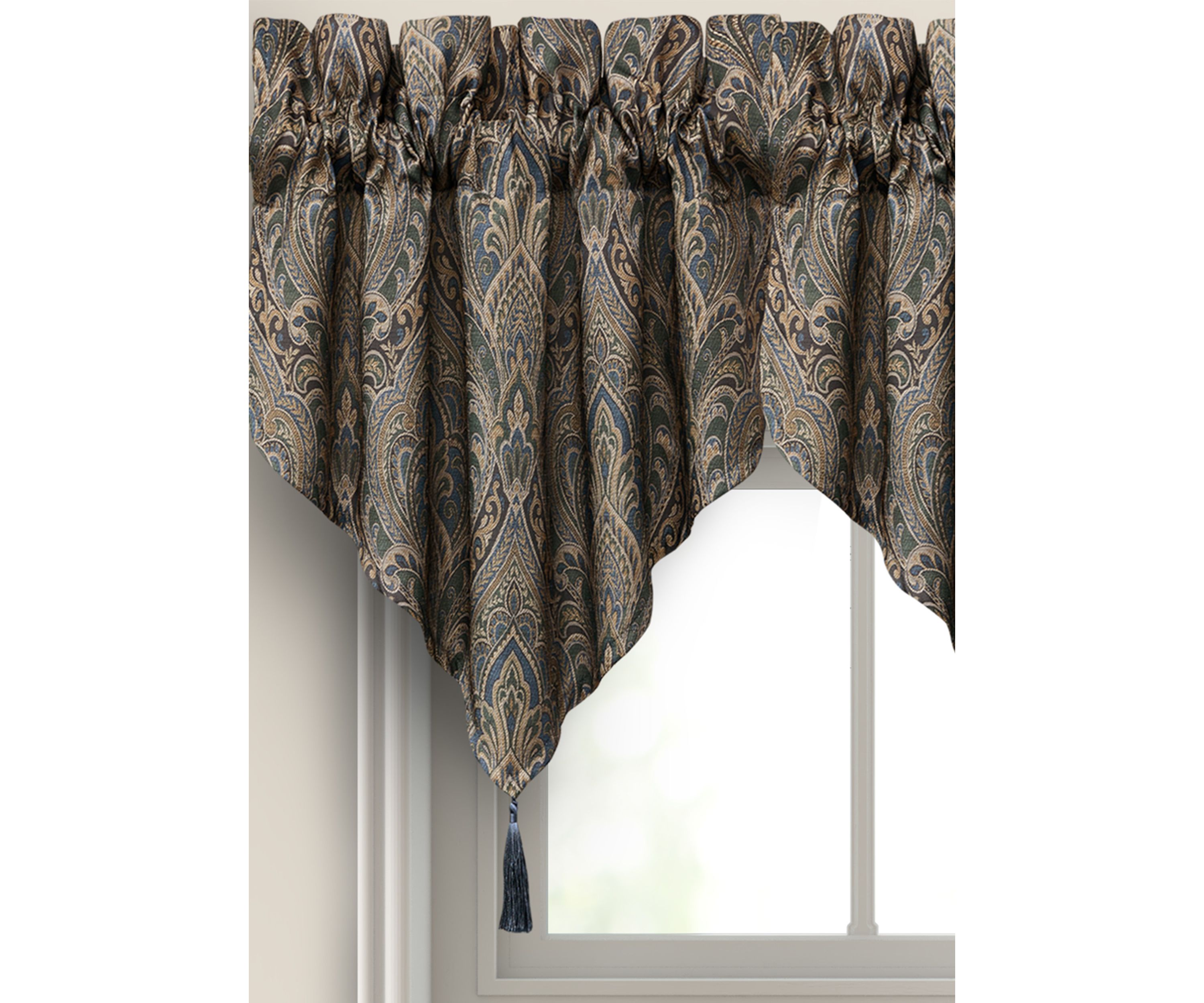 Madeline Ascot Window Valance