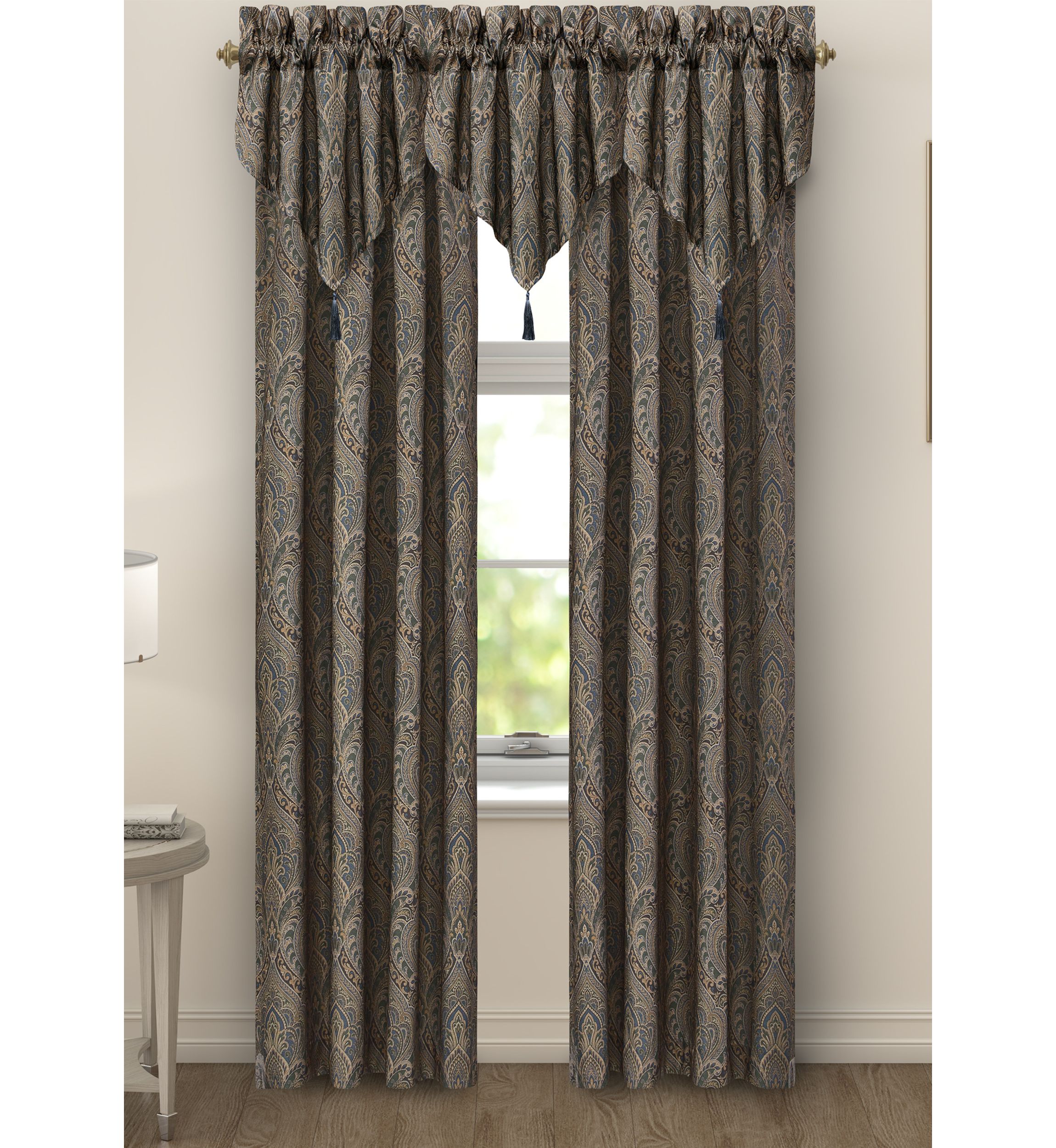 Madeline Ascot Window Valance