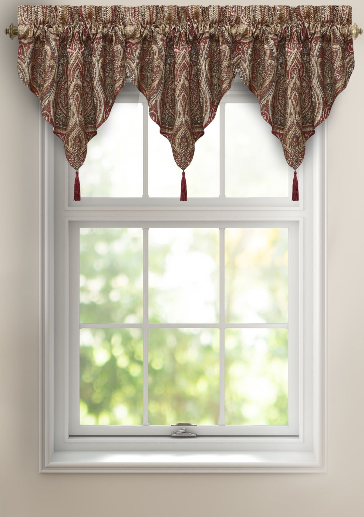 Marcel Ascot Window Valance