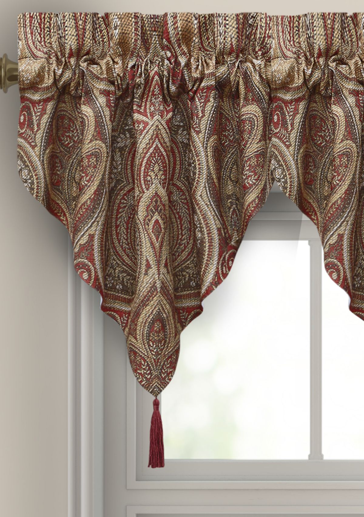 Marcel Ascot Window Valance