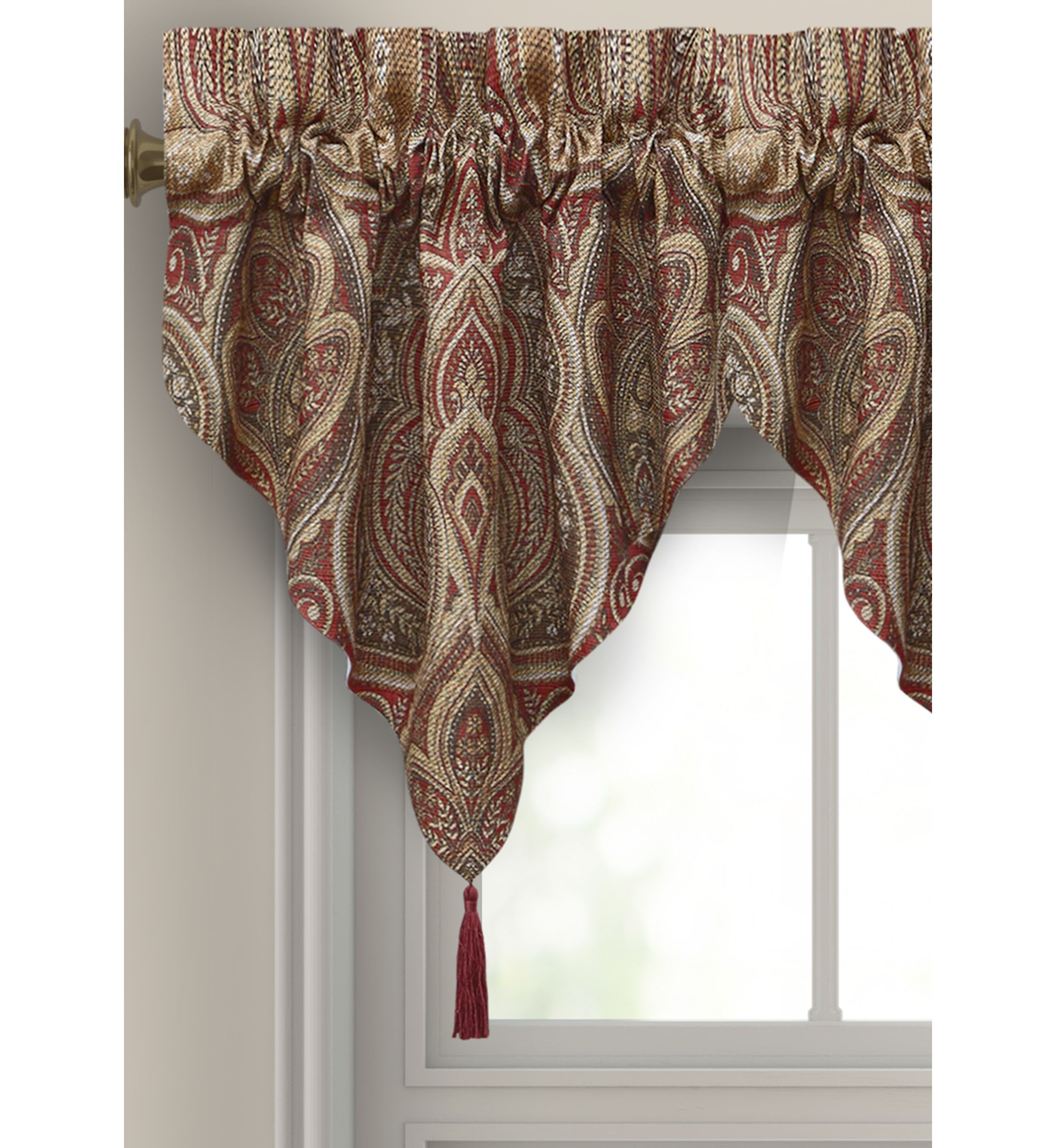 Marcel Ascot Window Valance