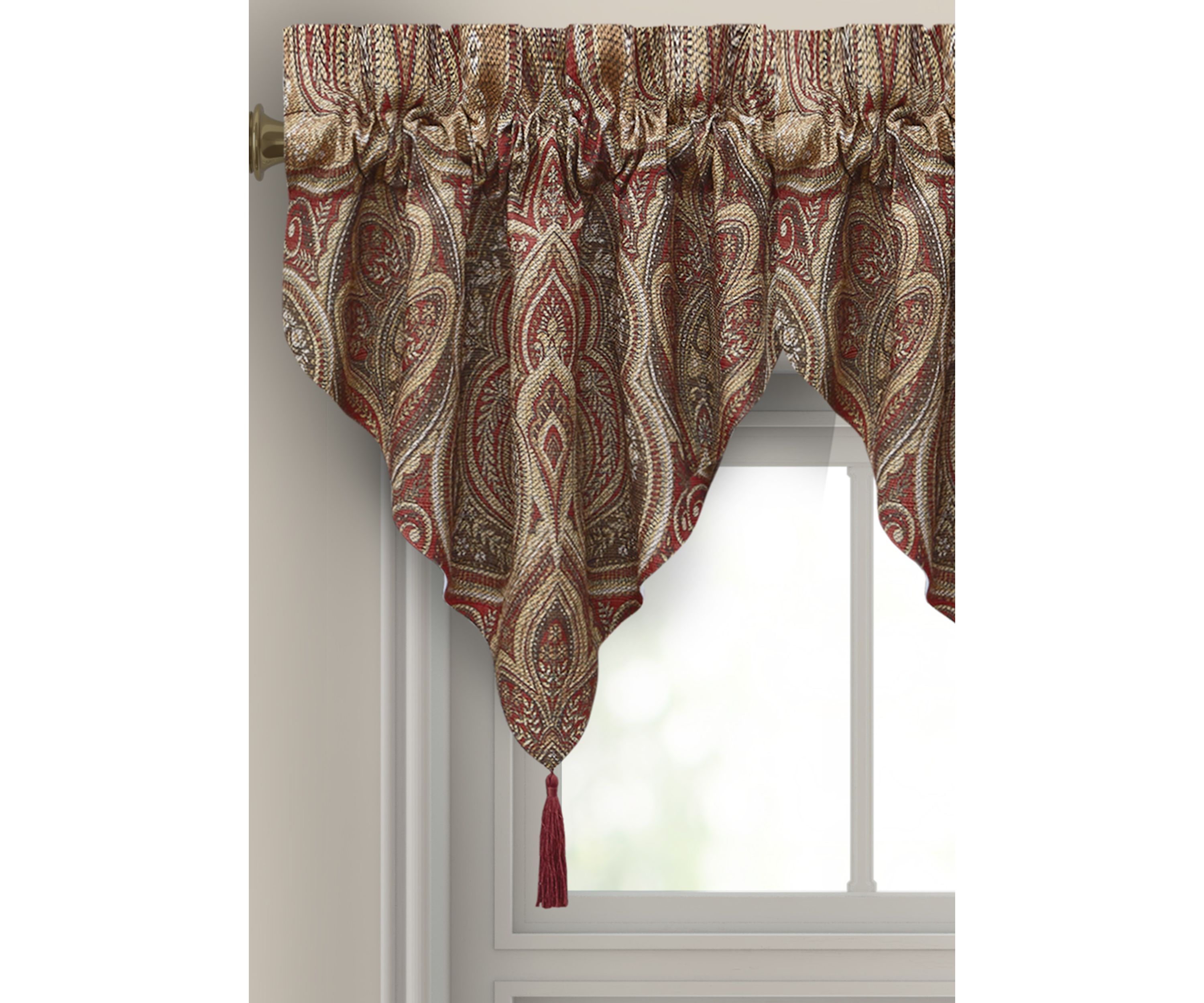 Marcel Ascot Window Valance