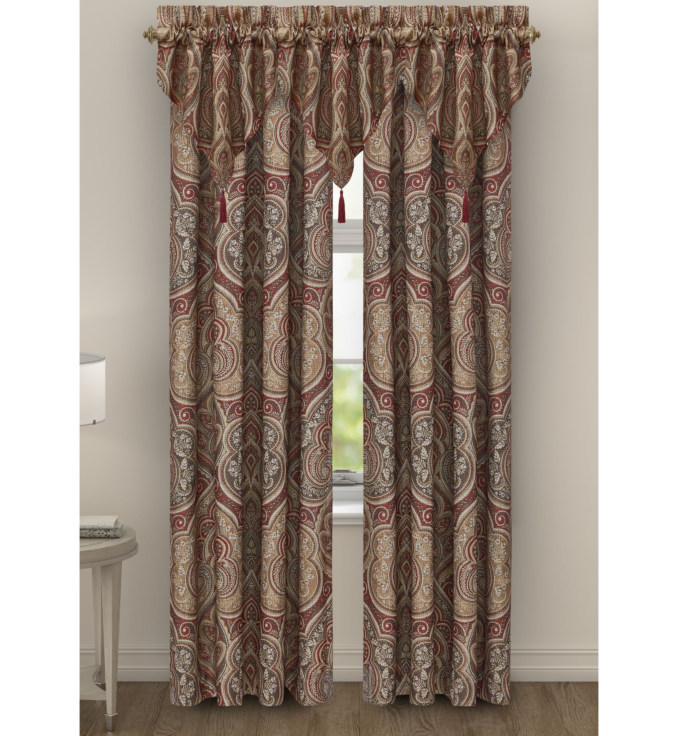 Marcel Ascot Window Valance