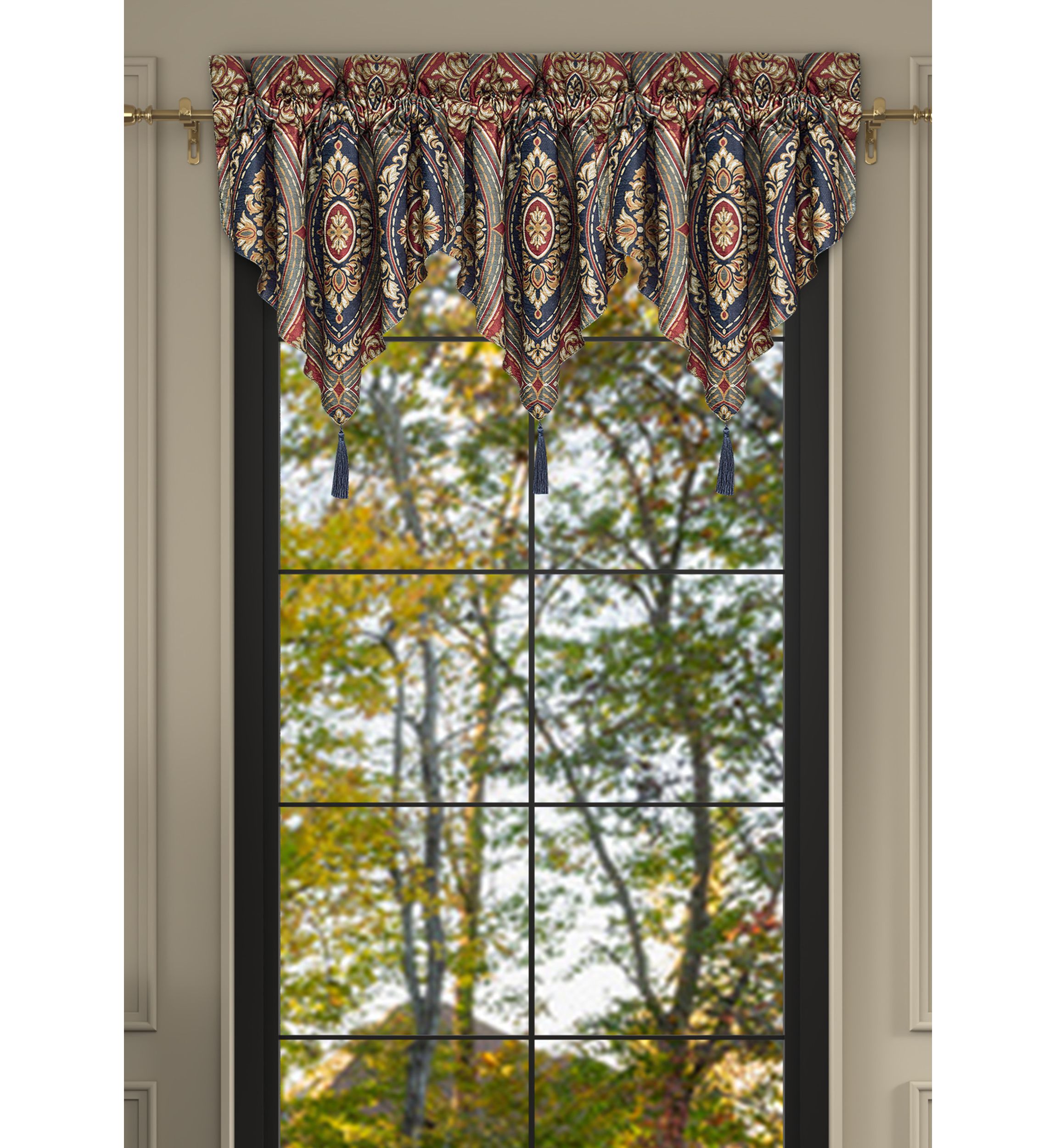 Cortona Window Ascot Valance