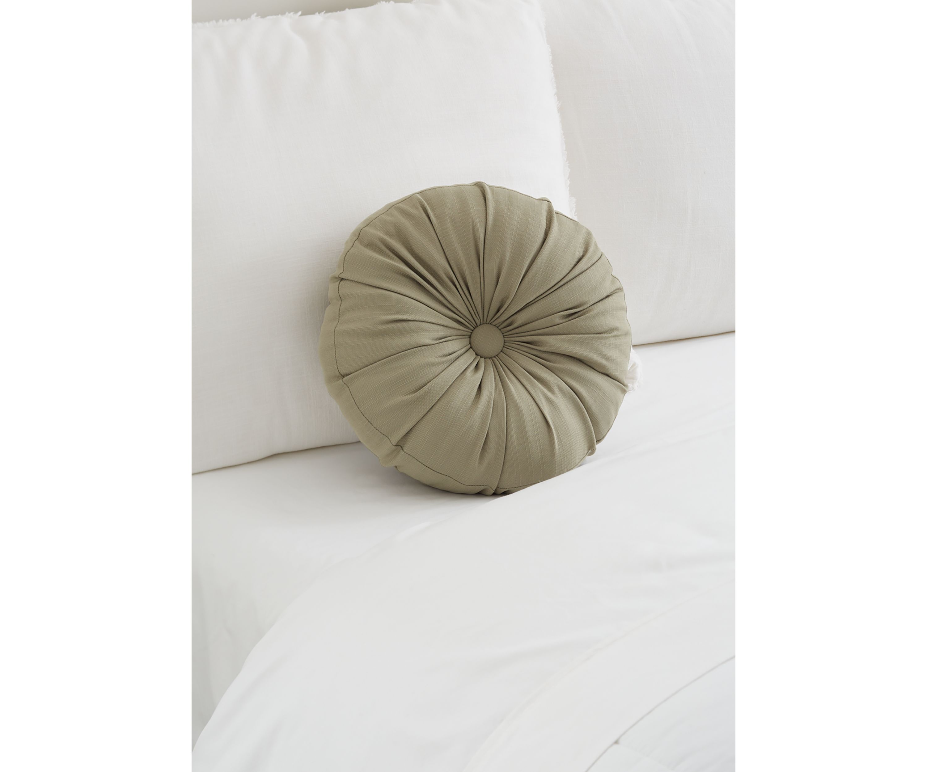 Raphael Tufted Round Decorative Throw Pillow