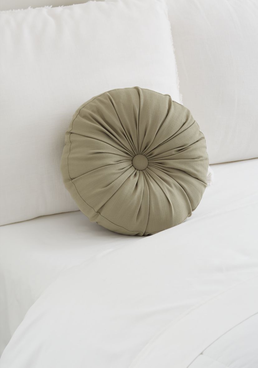 Raphael Tufted Round Decorative Throw Pillow