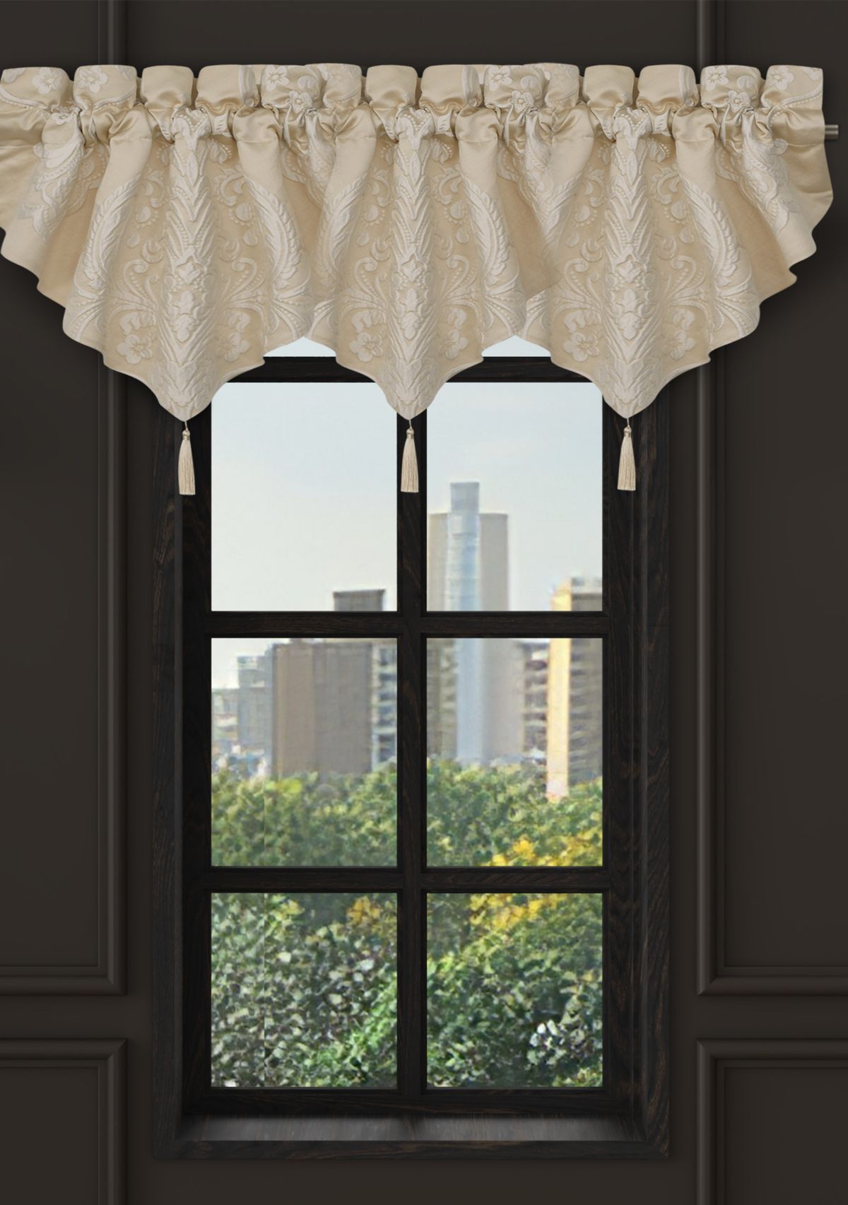 Salerno Ascot Window Valance