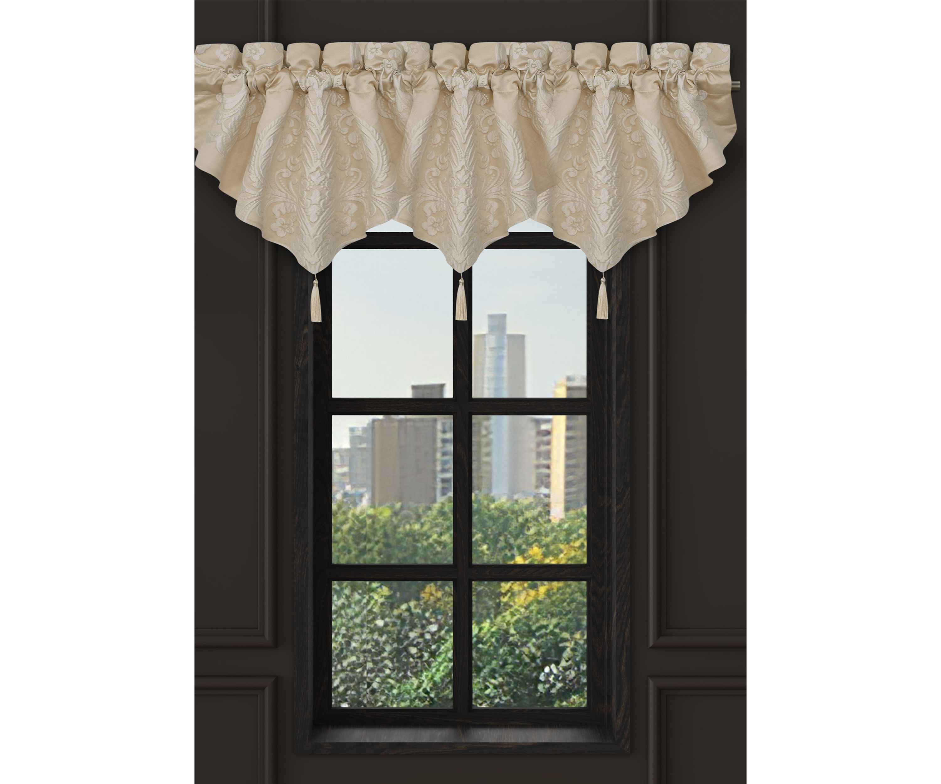Salerno Ascot Window Valance