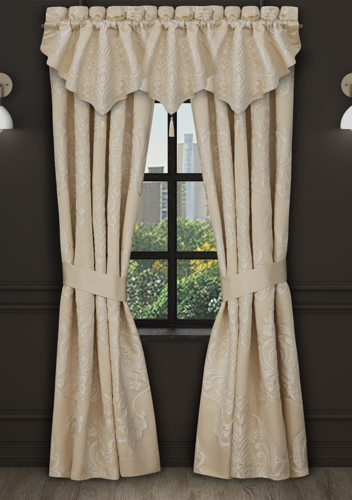 Salerno Ascot Window Valance